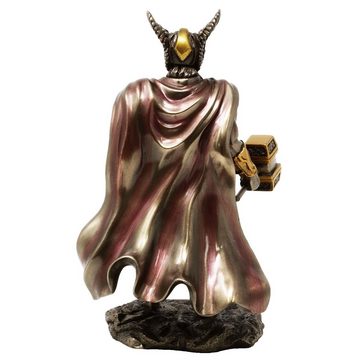 MystiCalls Dekofigur Nordischer Gott Thor bronziert - Gott, Gottheit, Mythologie (1 St), Perfekt zu jedem Anlass - Geburtstag, Weihnachten