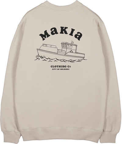 MAKIA Sweatshirt Fleece mit Print Boat