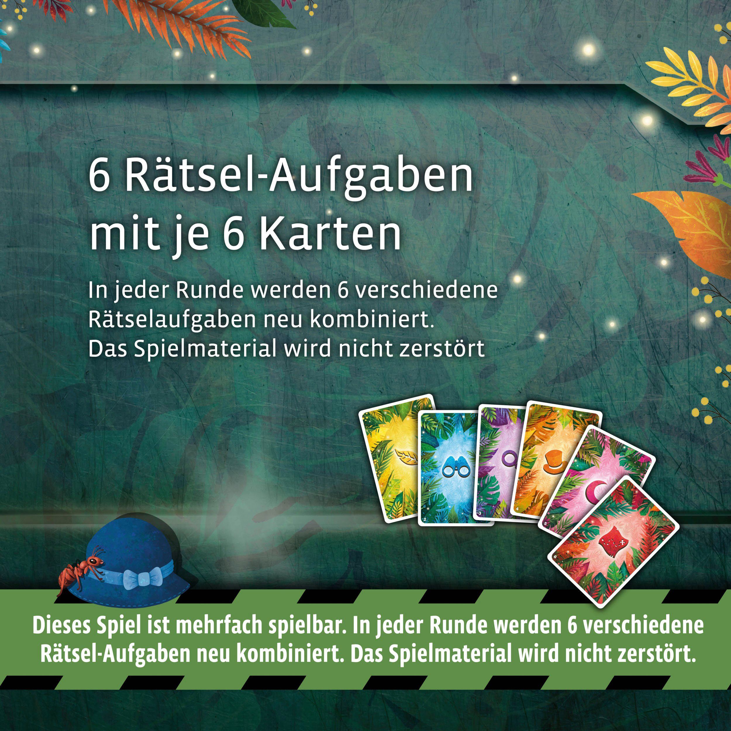 Kosmos Spiel EXIT, Das Spiel Kids: Rätselspaß im Dschungel, Kinderspiel, Made in Germany