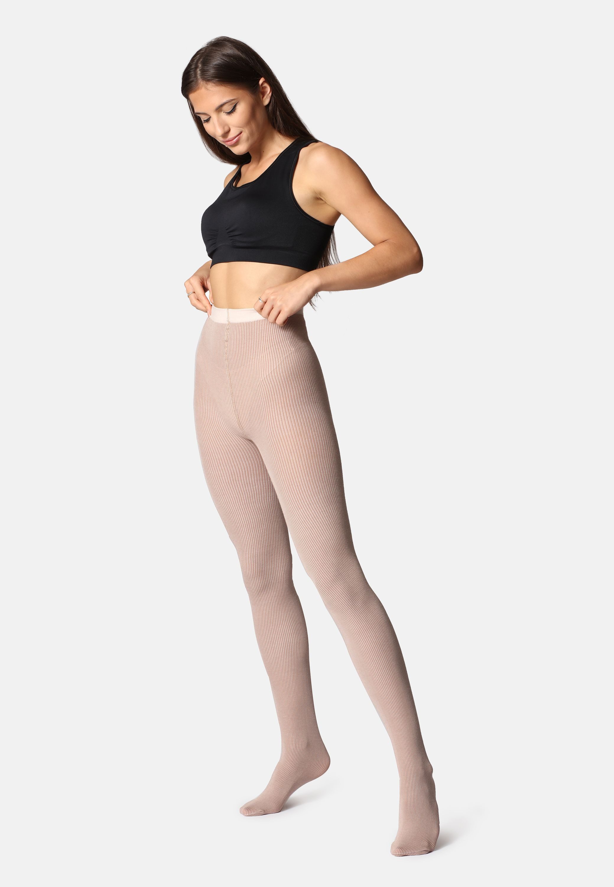 Bellivalini Strumpfhose Damen Strumpfhose aus Baumwolle BLV-1114 100 DEN (1 St) – Bild 5 von 5