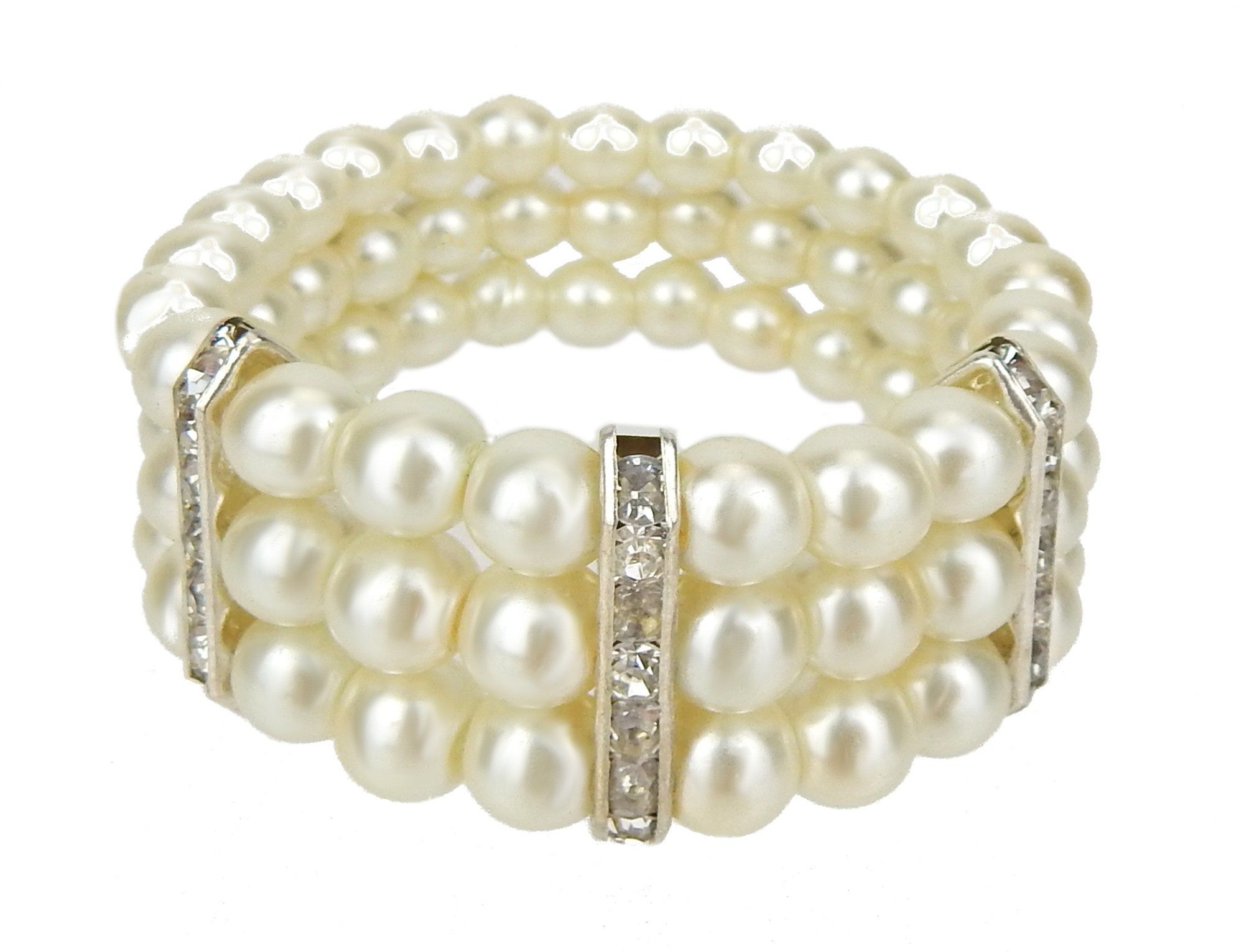Ella Jonte Perlenarmband, breites elastisches Trend günstig online kaufen