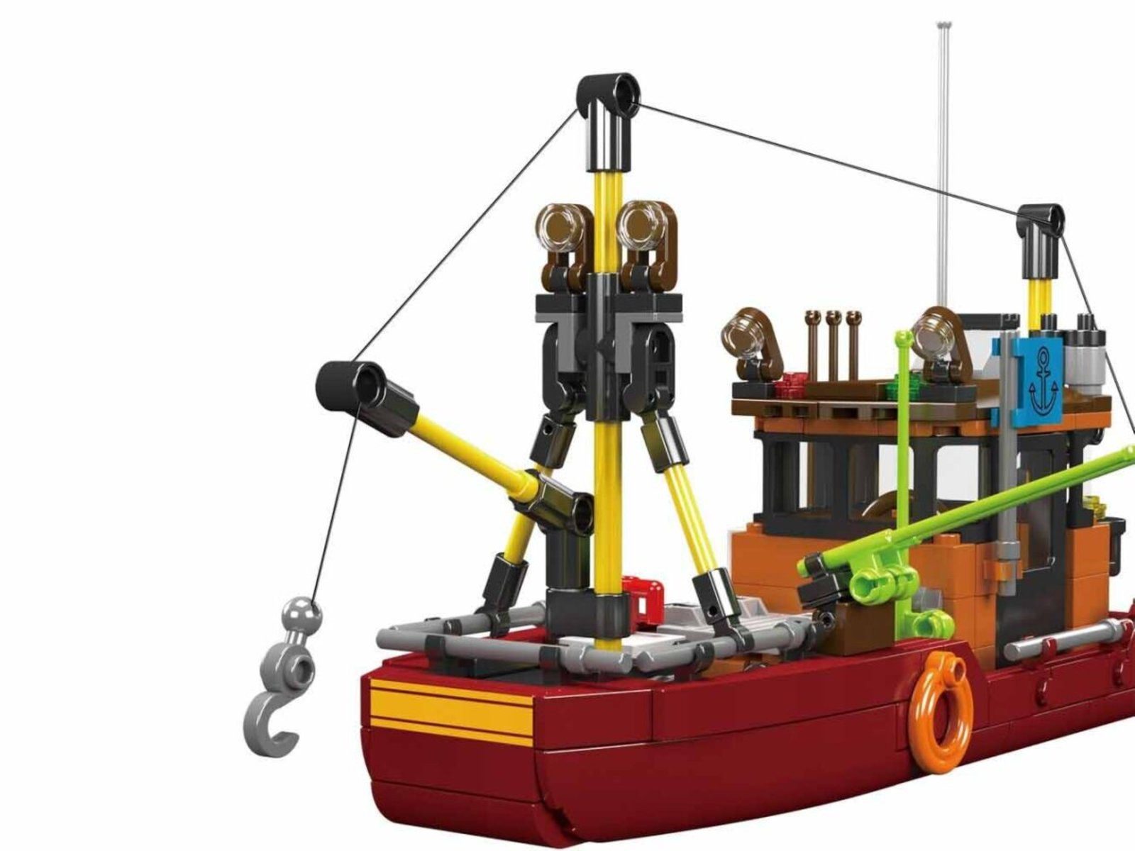 Mould King Mould King 10135 Fishing Boat Spielbausteine