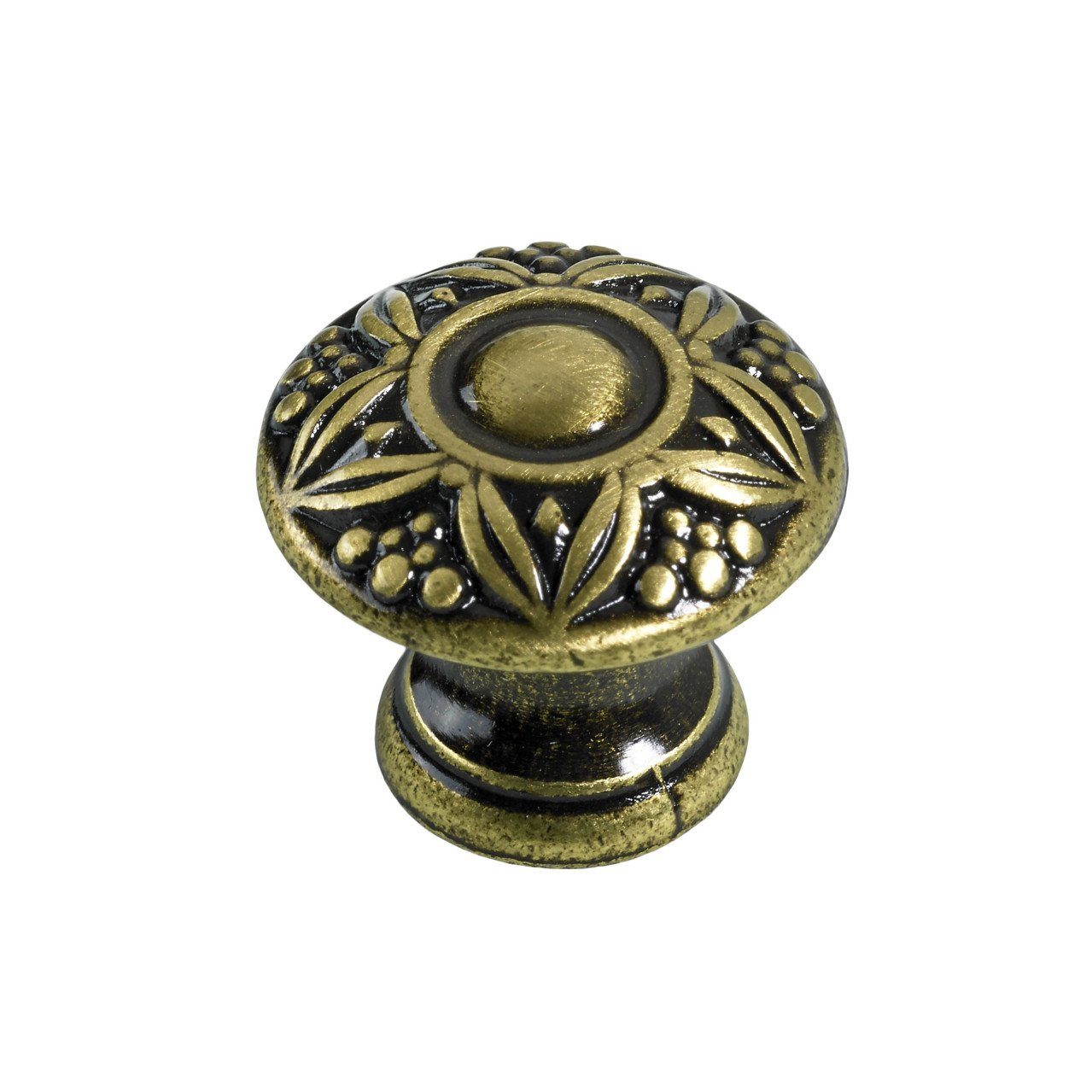 Hettich Möbelknopf Hettich Möbelknopf Zinkdruckguss gold Ø 24,0 mm -
