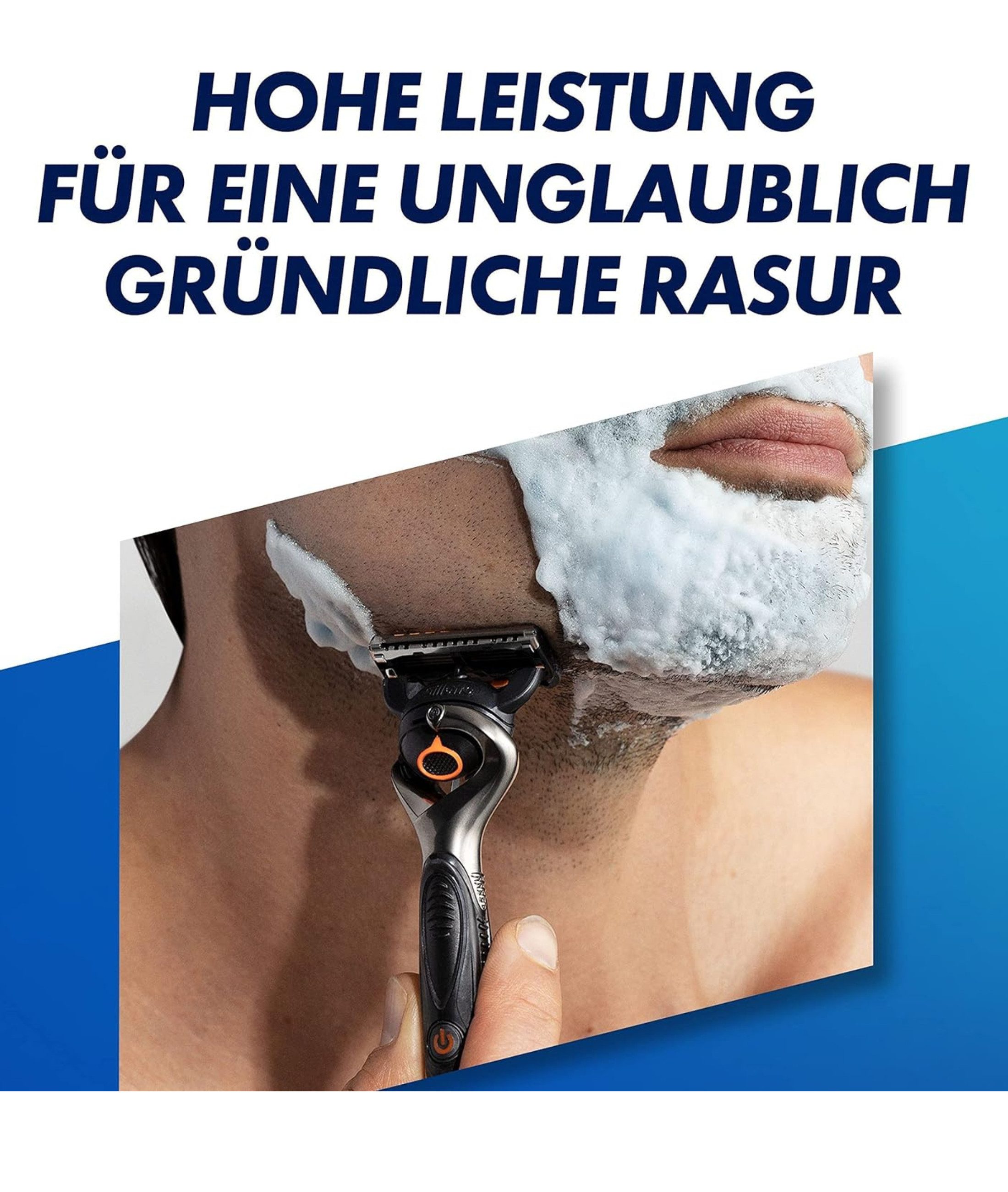 Gillette Rasierklingen ProGlide Power Rasierklingen für Rasierer, 8-tlg., Ersatzklingen für Nassrasierer Herren mit 5-fach Klinge