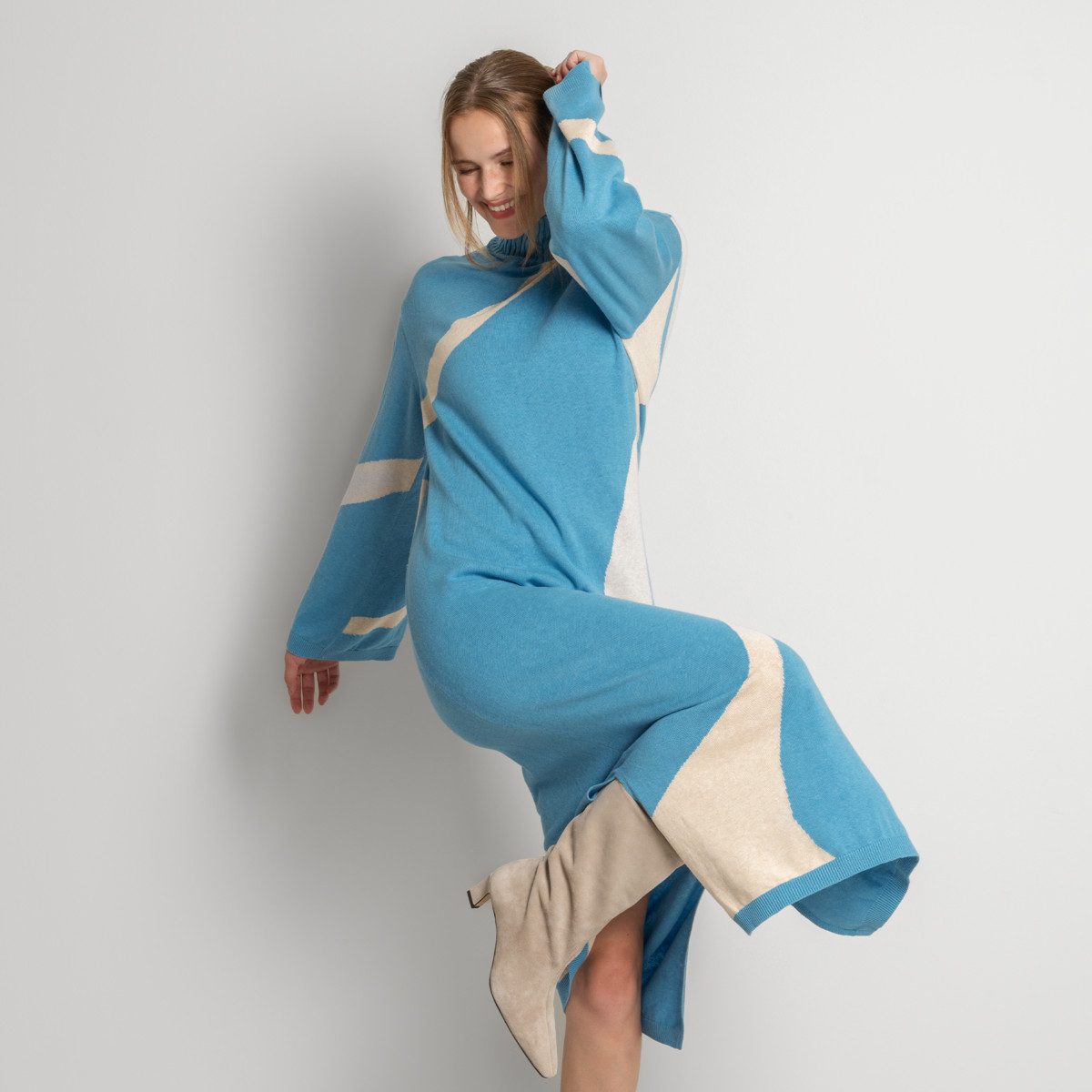 trueStory knitted dress EELA GOTS certified