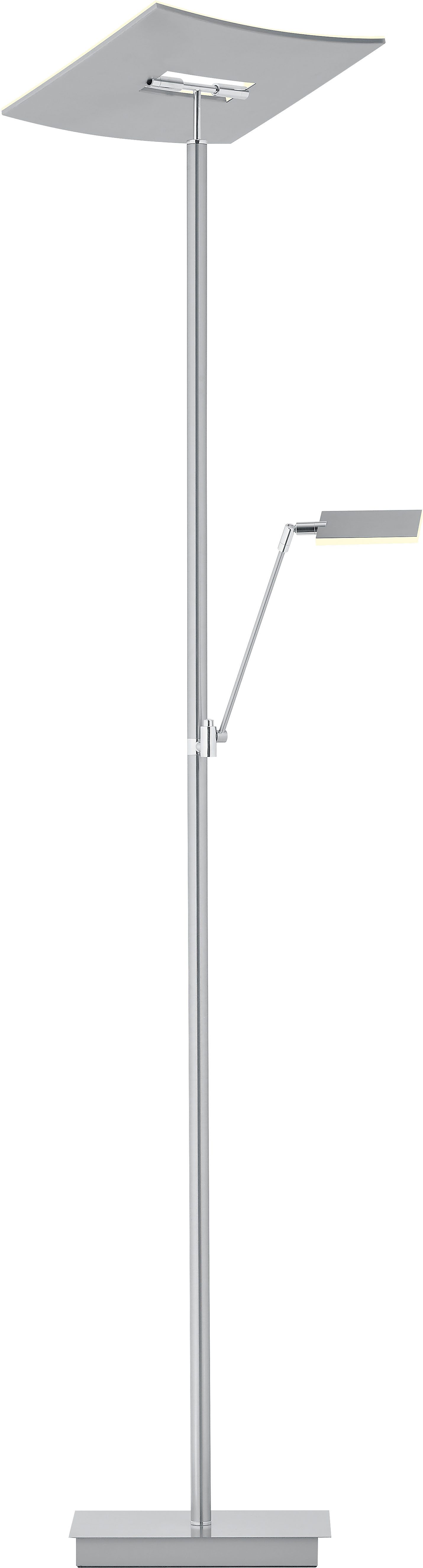 HELL höllisch gutes Licht LED Stehlampe MODENA X, LED fest integriert, Warmweiß, Tastdimmer