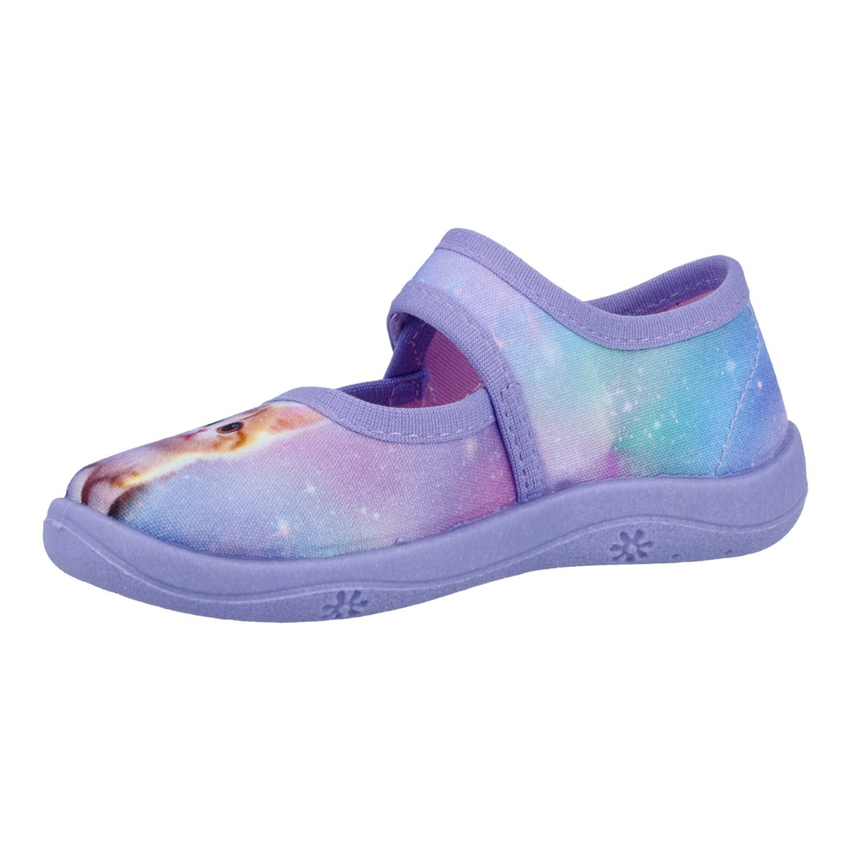 Richter Mia Hausschuh Kinderschuh mit seitlichem Label, Größenschablone zum Download – Bild 3 von 5