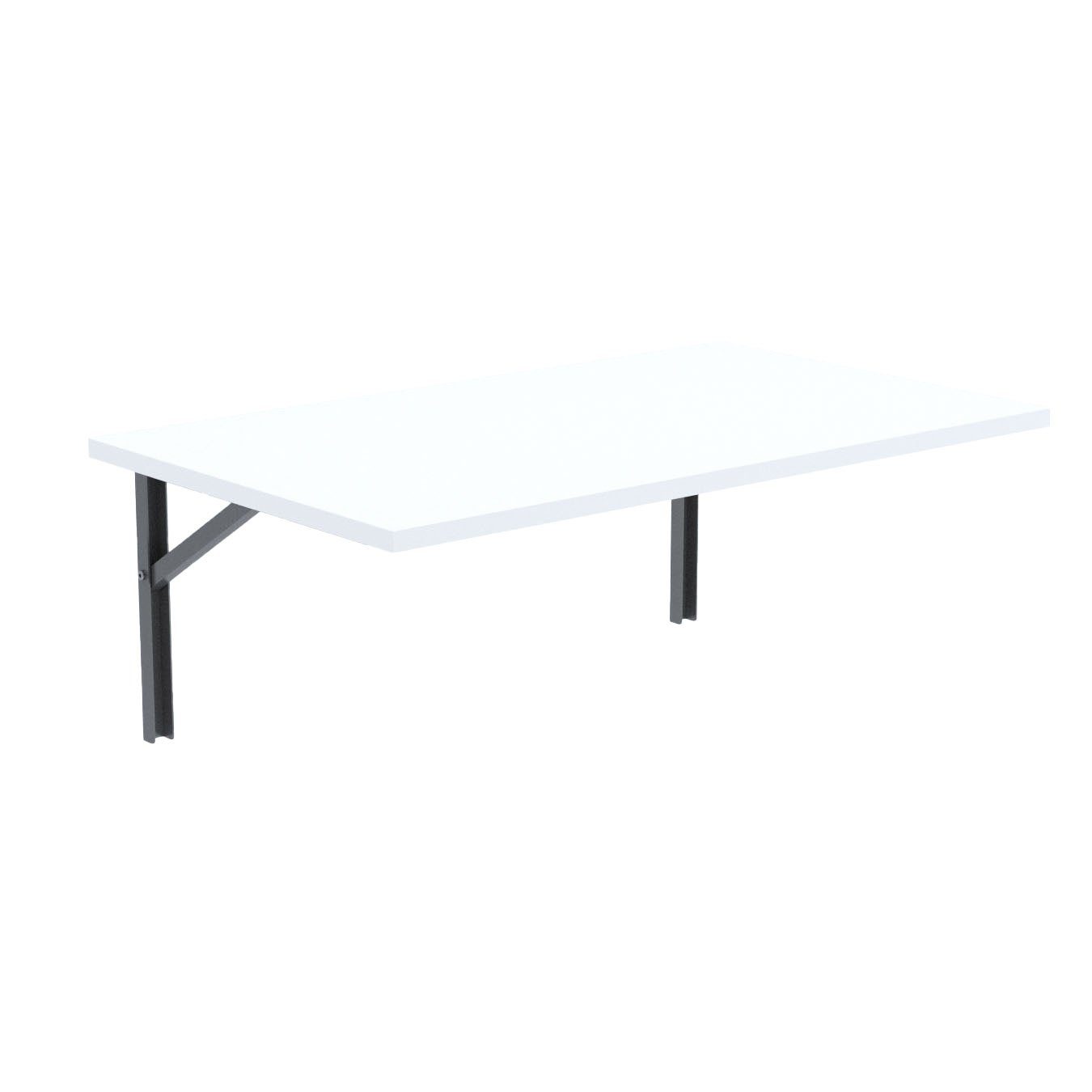 Schreibtisch Wandklapptisch Klapptisch, PVC Weiss AKKE Hängetisch Küchentisch 2mm Wandtisch