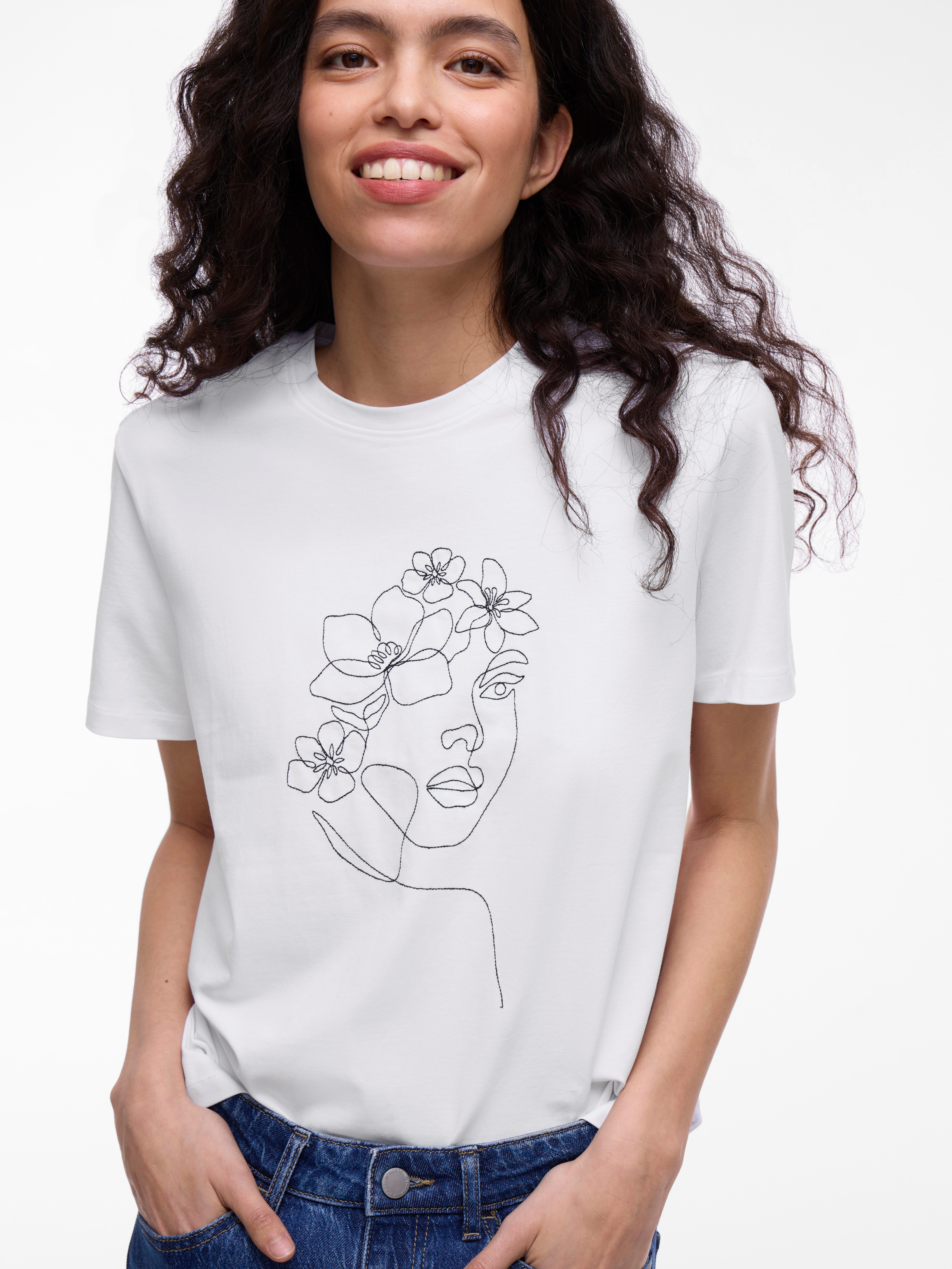 Vila Kurzarmshirt VINORA S/S T-SHIRT - günstig online kaufen