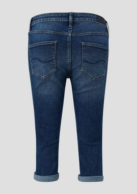 QS 3/4-Hose Capri-Jeans Catie / Slim Fit / Mid Rise / Slim Leg