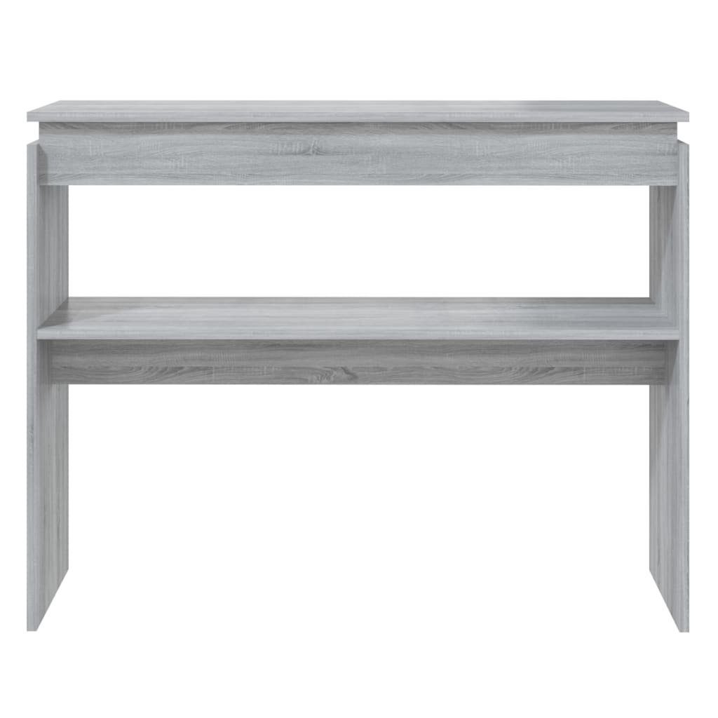 vidaXL Beistelltisch Konsolentisch Grau Sonoma 102x30x80 günstig online kaufen