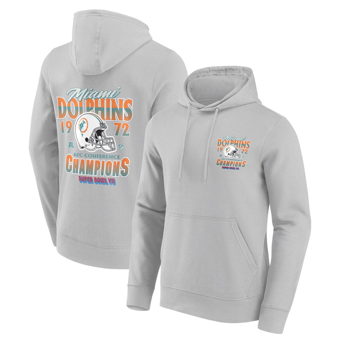 Fanatics Kapuzenpullover Fanatics Hoodie Miami Dolphins Champs