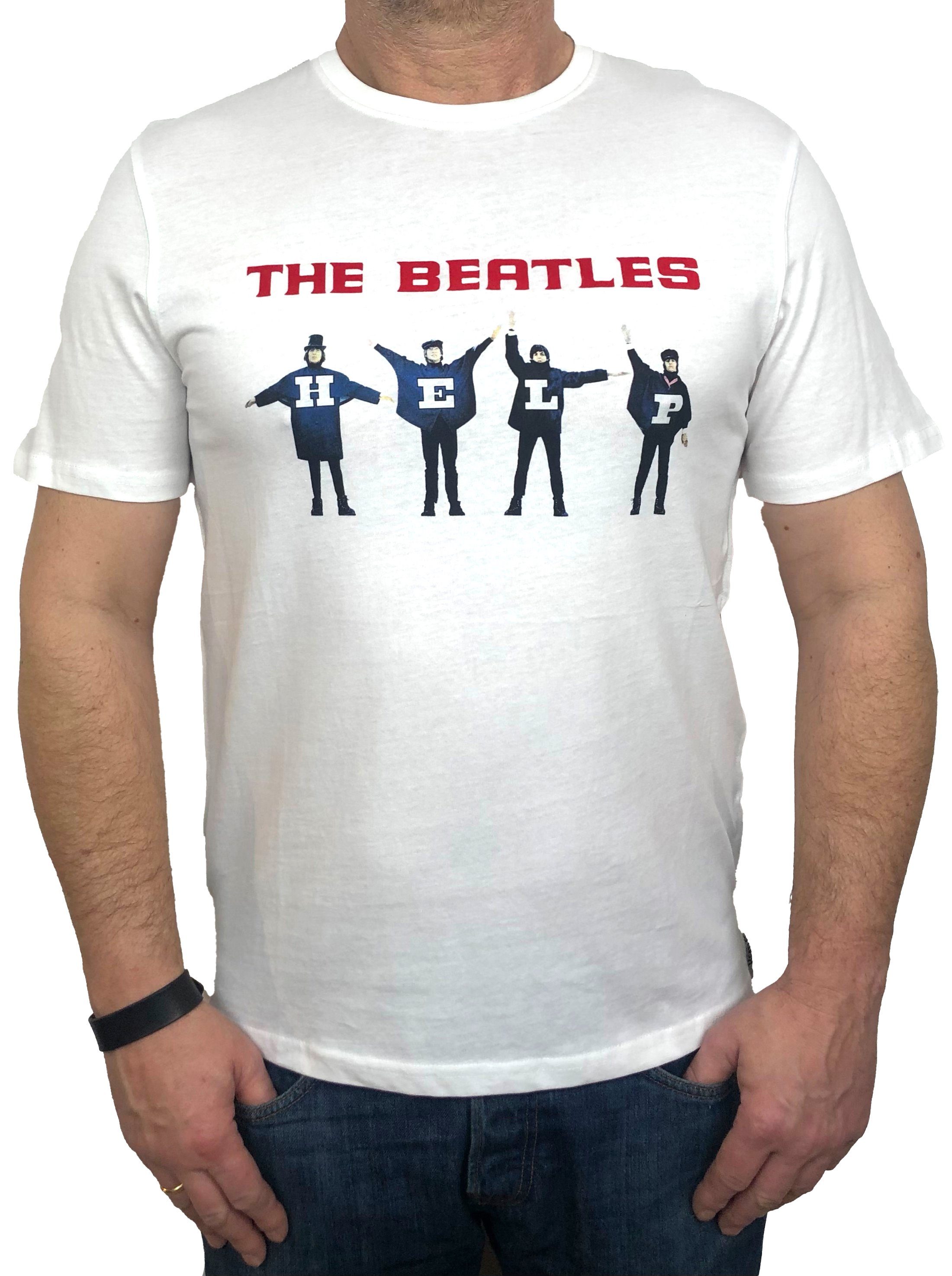 The Beatles Frontprint Stück) (Stück, "Help" mit T-Shirt 1-tlg