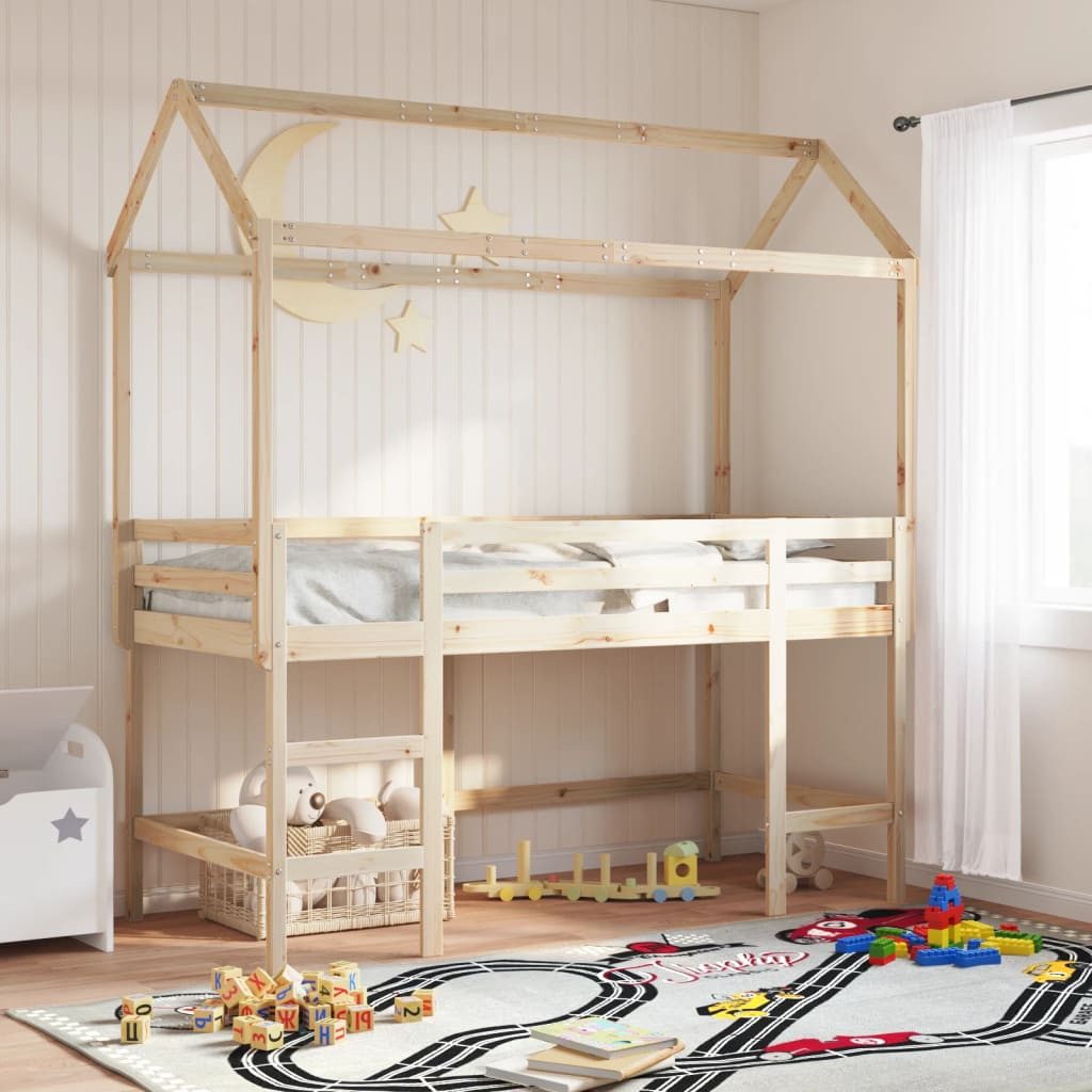 vidaXL Kinderbett Dach für Kinderbett 217x95,5x159 günstig online kaufen