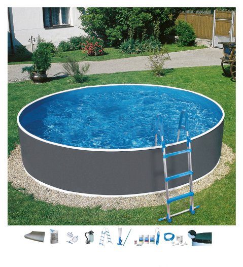 my POOL BWT Rundpool HYPE 5 (Komplett-Set, 10-tlg), in verschiedenen Größen