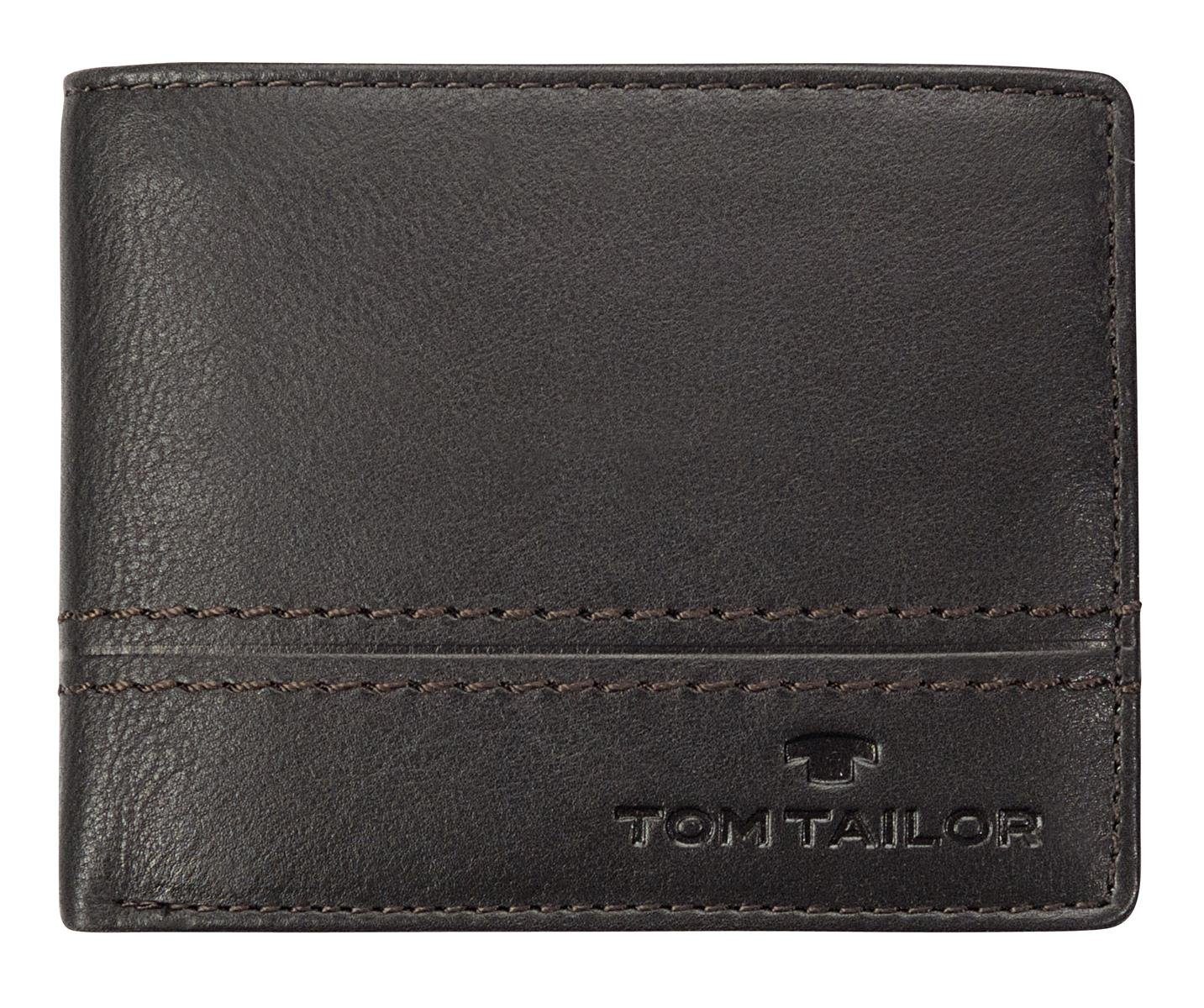 braun Ledergeldbörse brown / kleine Tailor TAILOR TOM Börse braun Tom Scheintasche Geldbörse