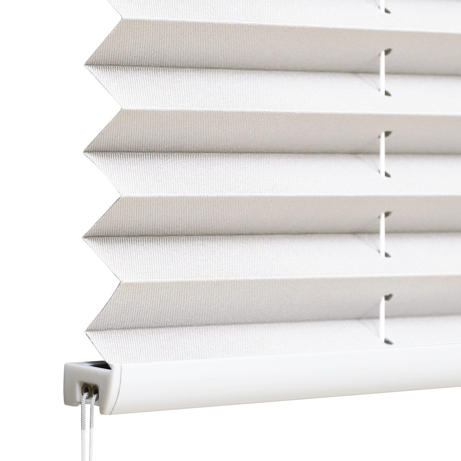 Sekey Plissee Doppelplissee Day & Night Beige, Klemmfix – Bild 5 von 5