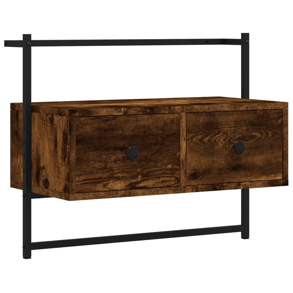 vidaXL TV-Wand TV-Wandschrank Räuchereiche 60,5x30x51 cm günstig online kaufen