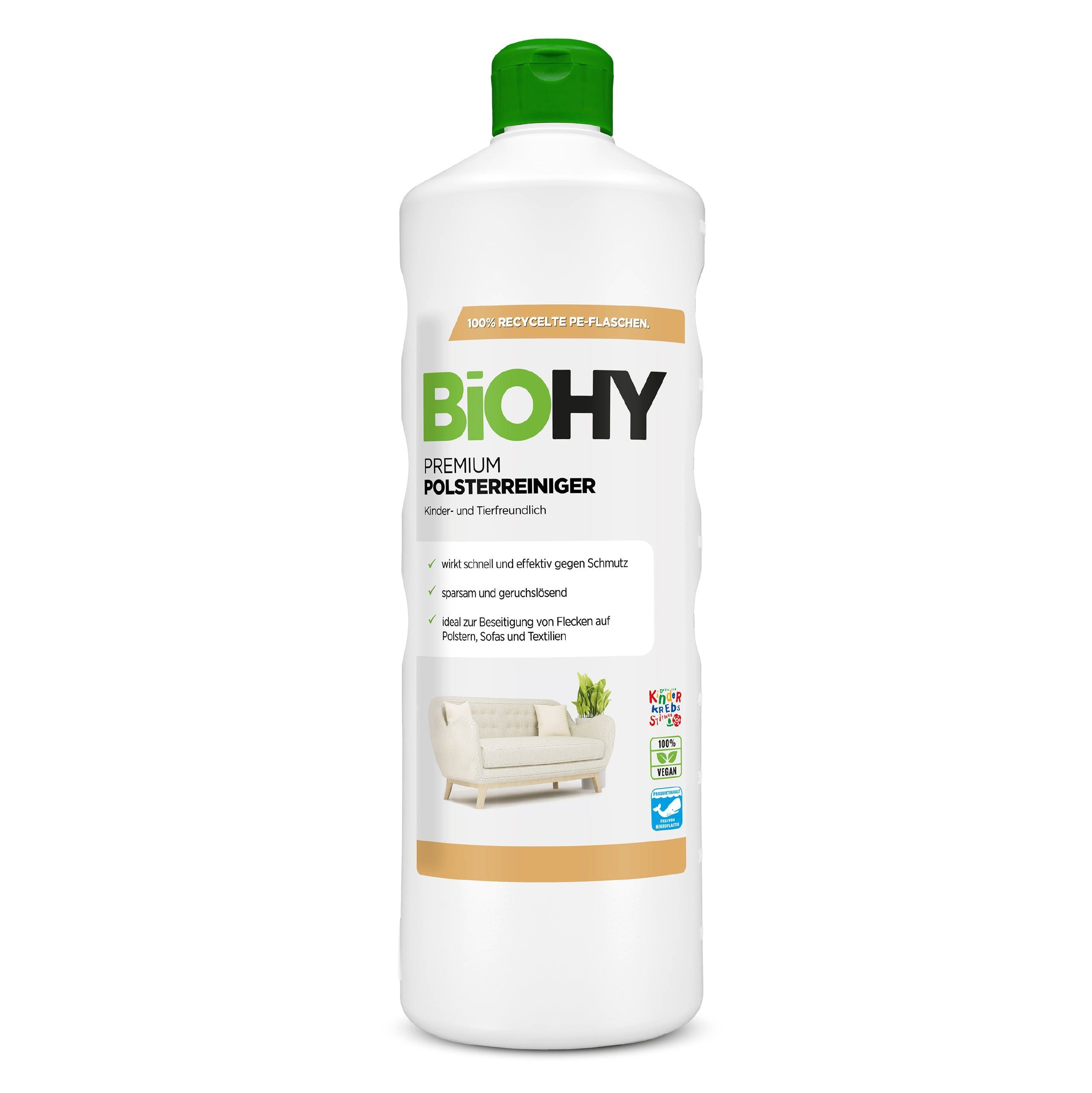 BiOHY BiOHY Premium Polsterreiniger 1 x 1 Liter Flasche Polsterreiniger (1-St)
