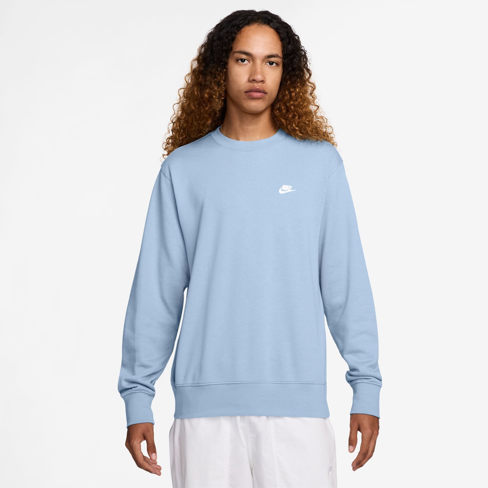 Nike Sportswear Sweatshirt M NK CLUB FT CREW mit Rundhalsausschnitt, elastischer Bund