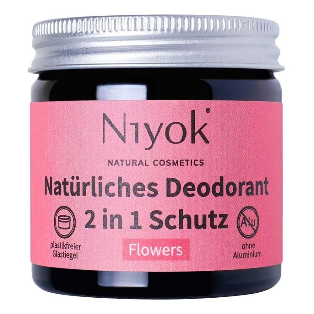 Niyok 40ml - Flowers Deodorant Deo-Creme 2in1