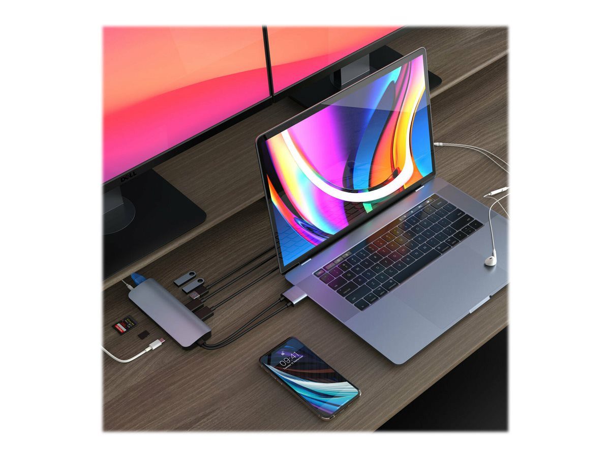 Hyper Notebook-Rucksack HYPER HyperDrive VIPER 10-in-2 USB-C Hub - Dockingstation (HD392-G...