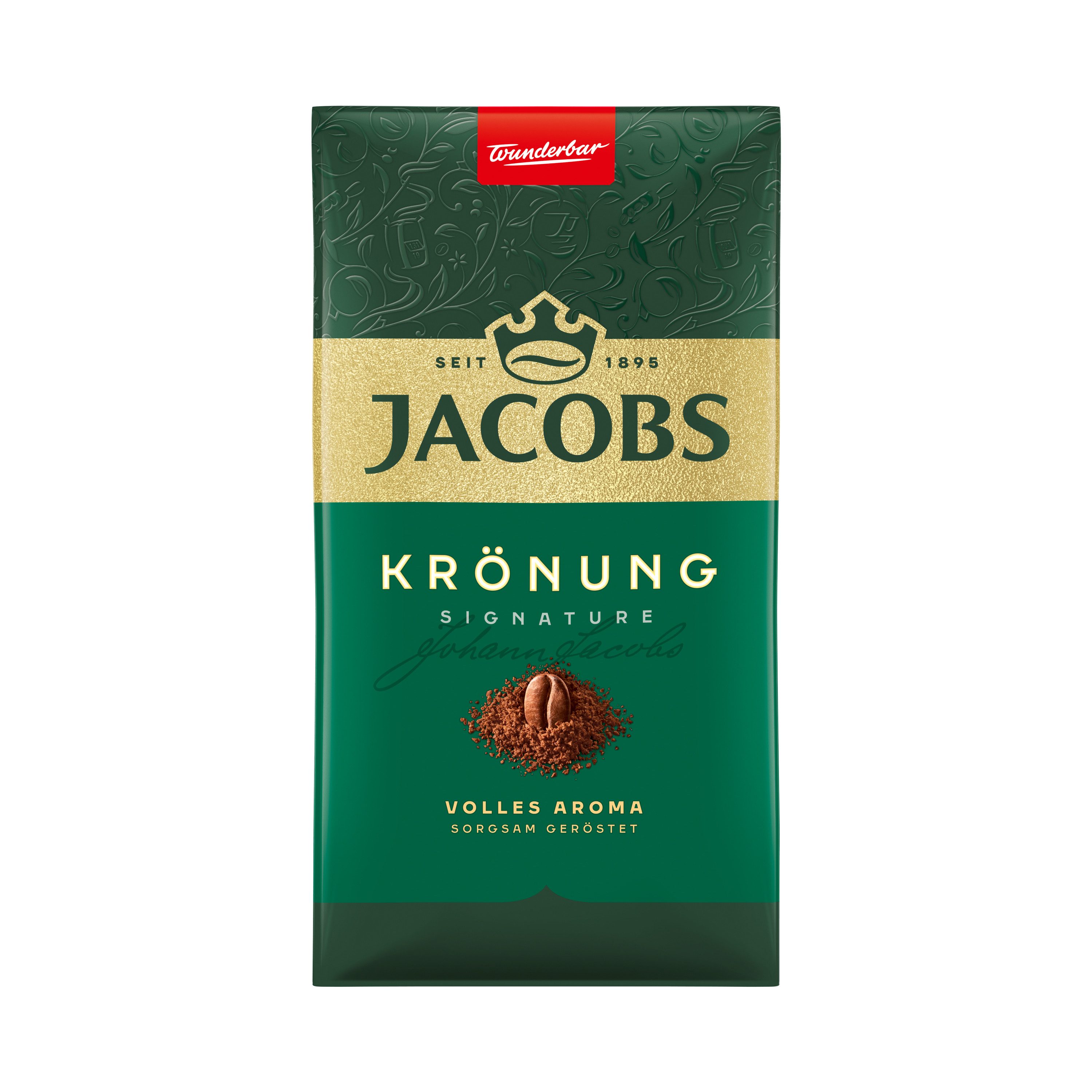 JACOBS Kaffee Filterkaffee Krönung Röstkaffee klassich 12 x 500 g, 6000 g, (Packung, 12er pack)