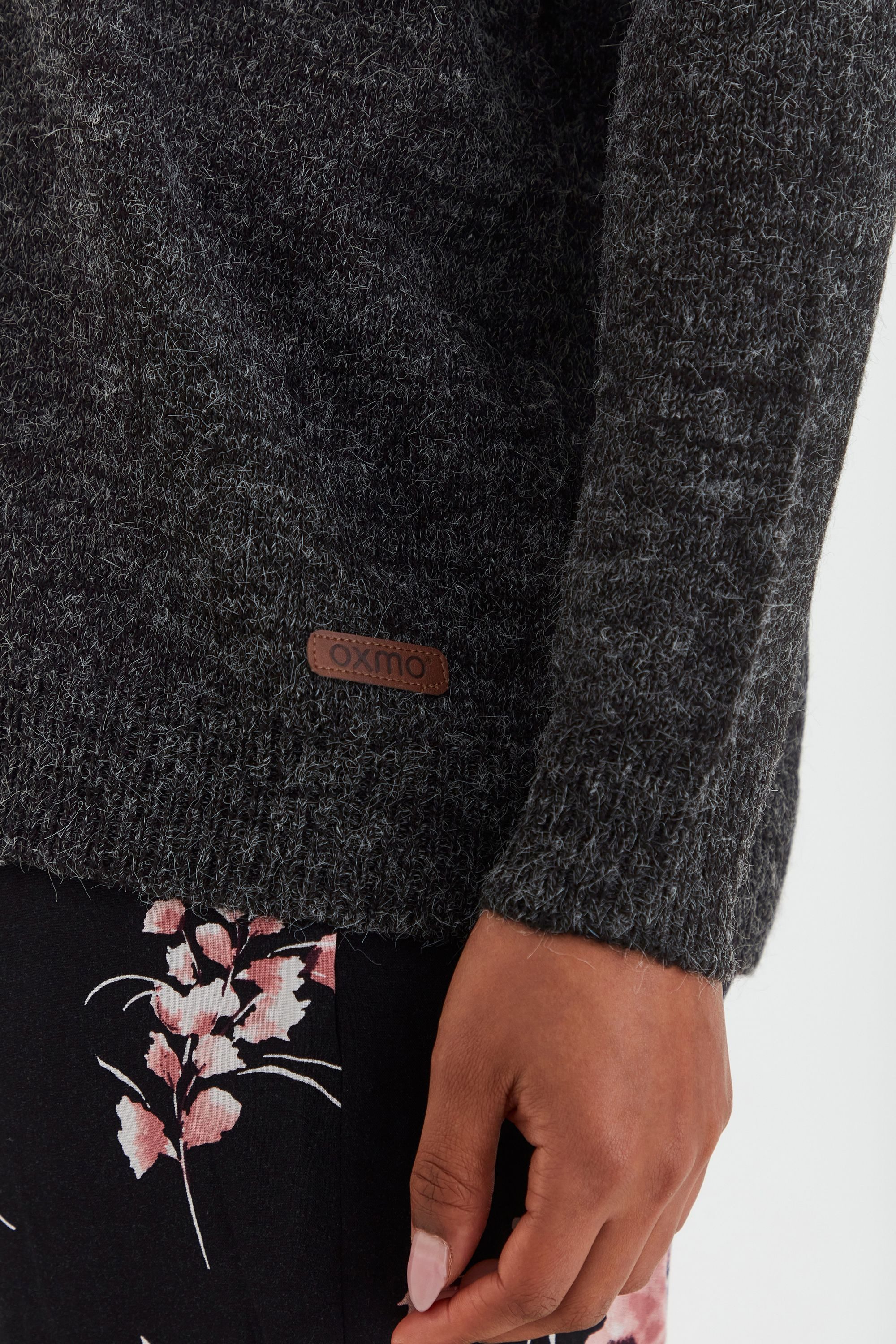 OXMO Strickjacke OXNena Strickjacke offen geschnitten günstig online kaufen