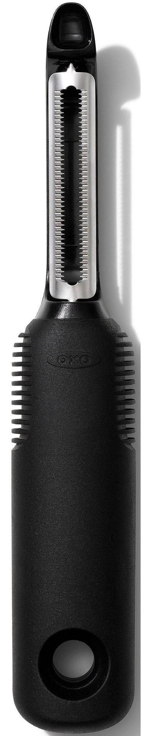 OXO Good Grips Очиститель картошки Овощечистка / Gemüseschäler, mit geriffelter Edelstahlklinge