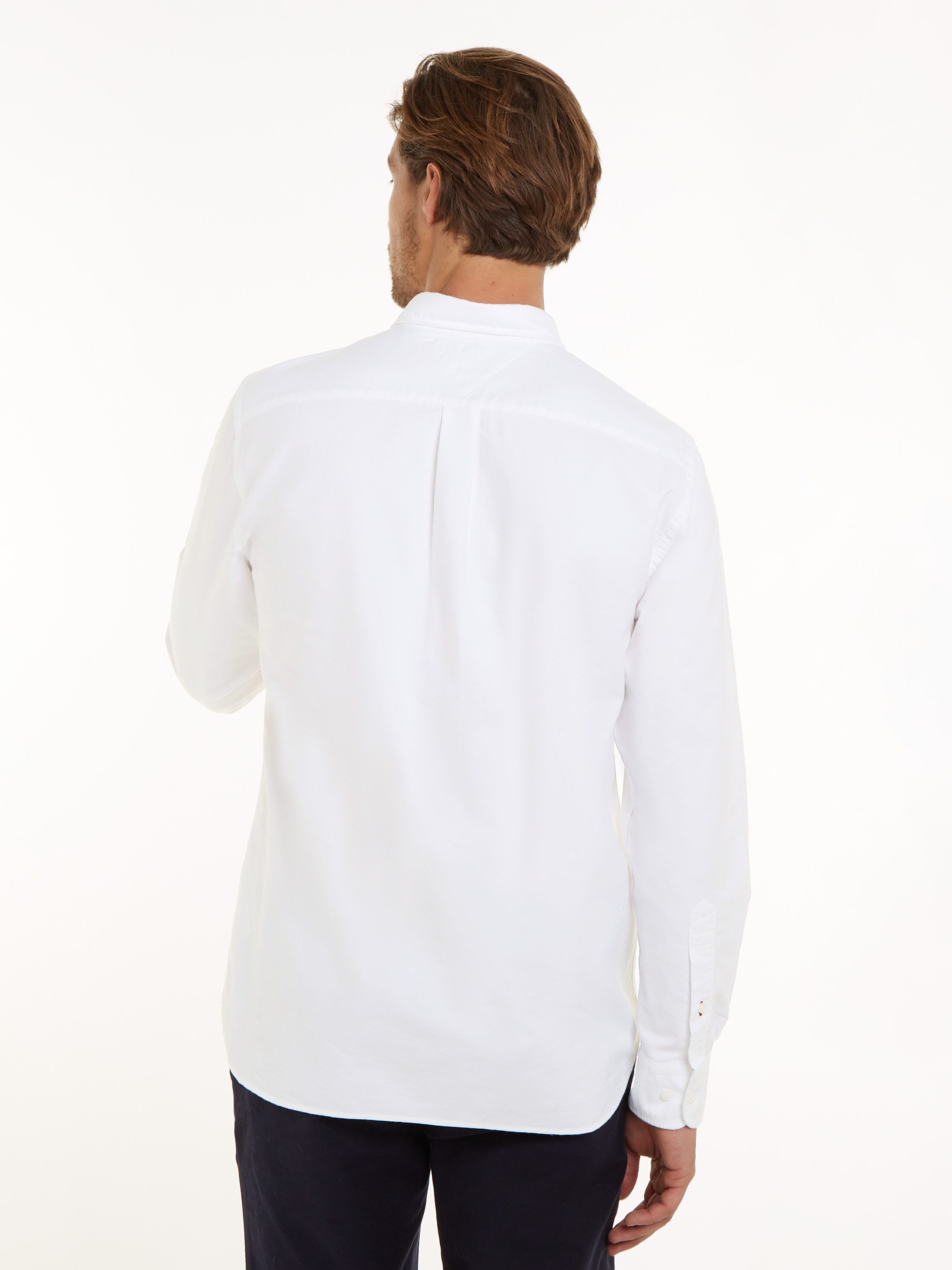 Tommy Hilfiger Langarmhemd SOLID HERITAGE OXFORD günstig online kaufen