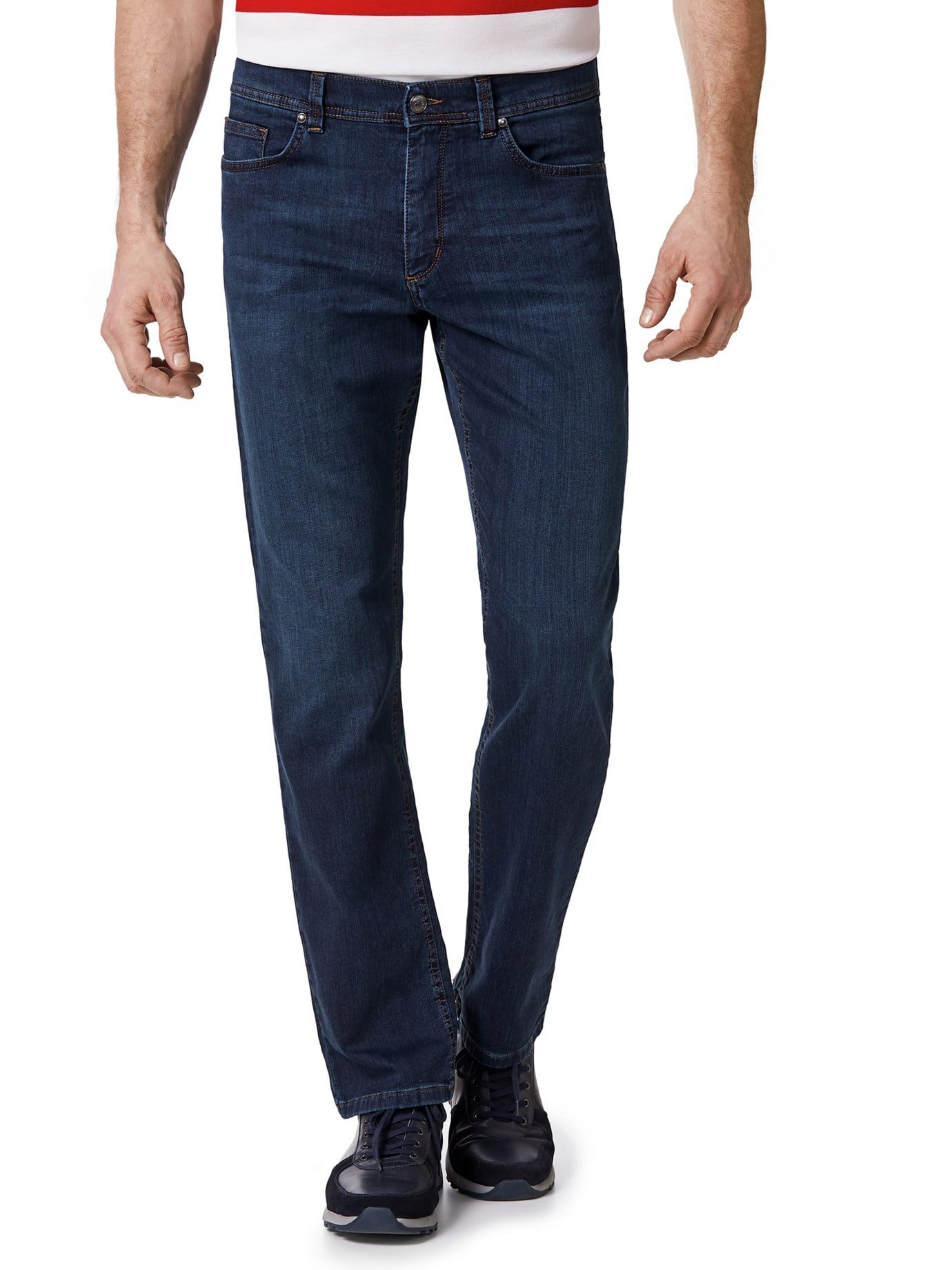 Walbusch 5-Pocket-Jeans Herren Jogger-Jeans Five Pocket Modern Fit, modern – Bild 5 von 5