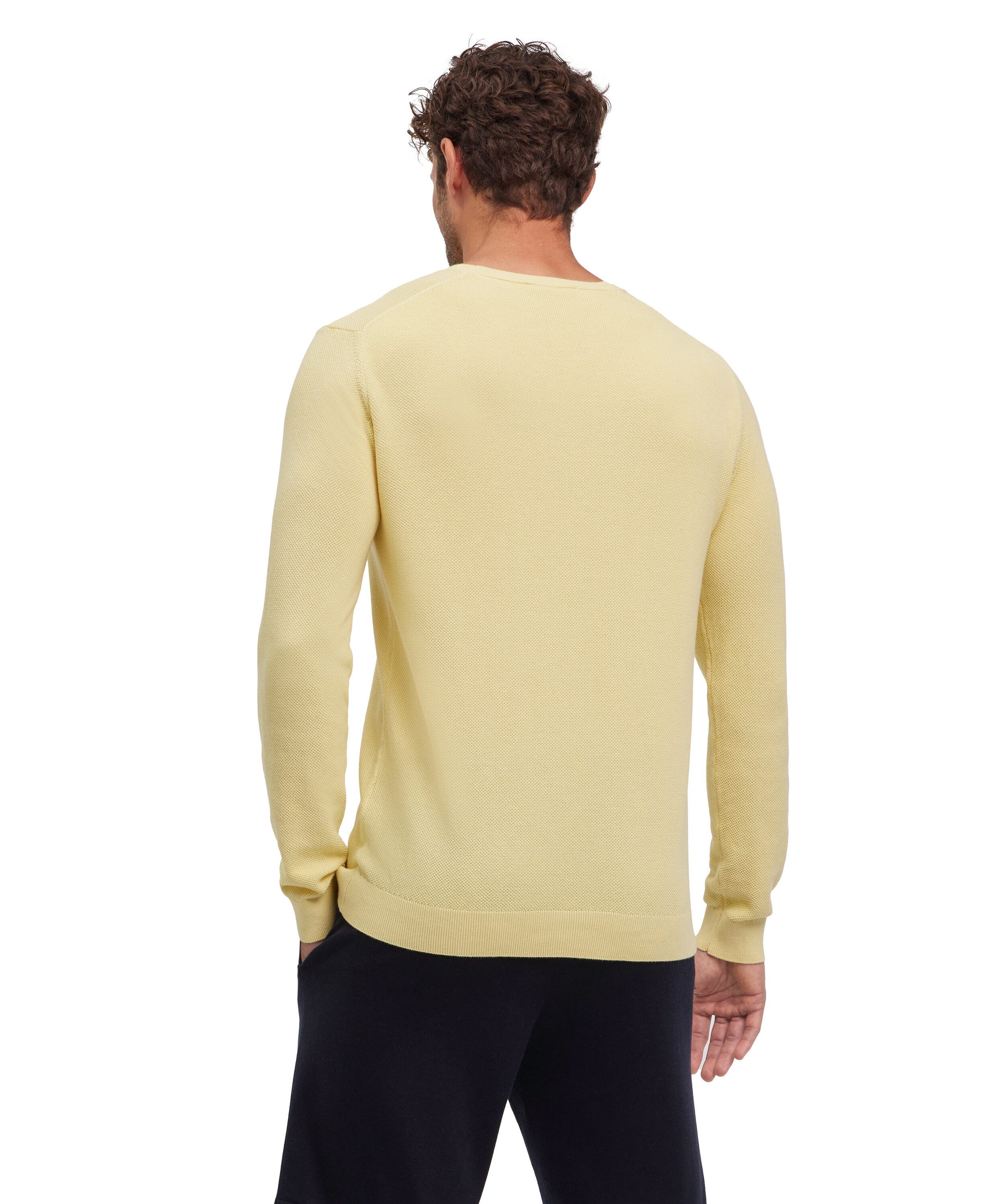 FALKE Strickpullover (1-tlg) mit Bio-Baumwolle günstig online kaufen