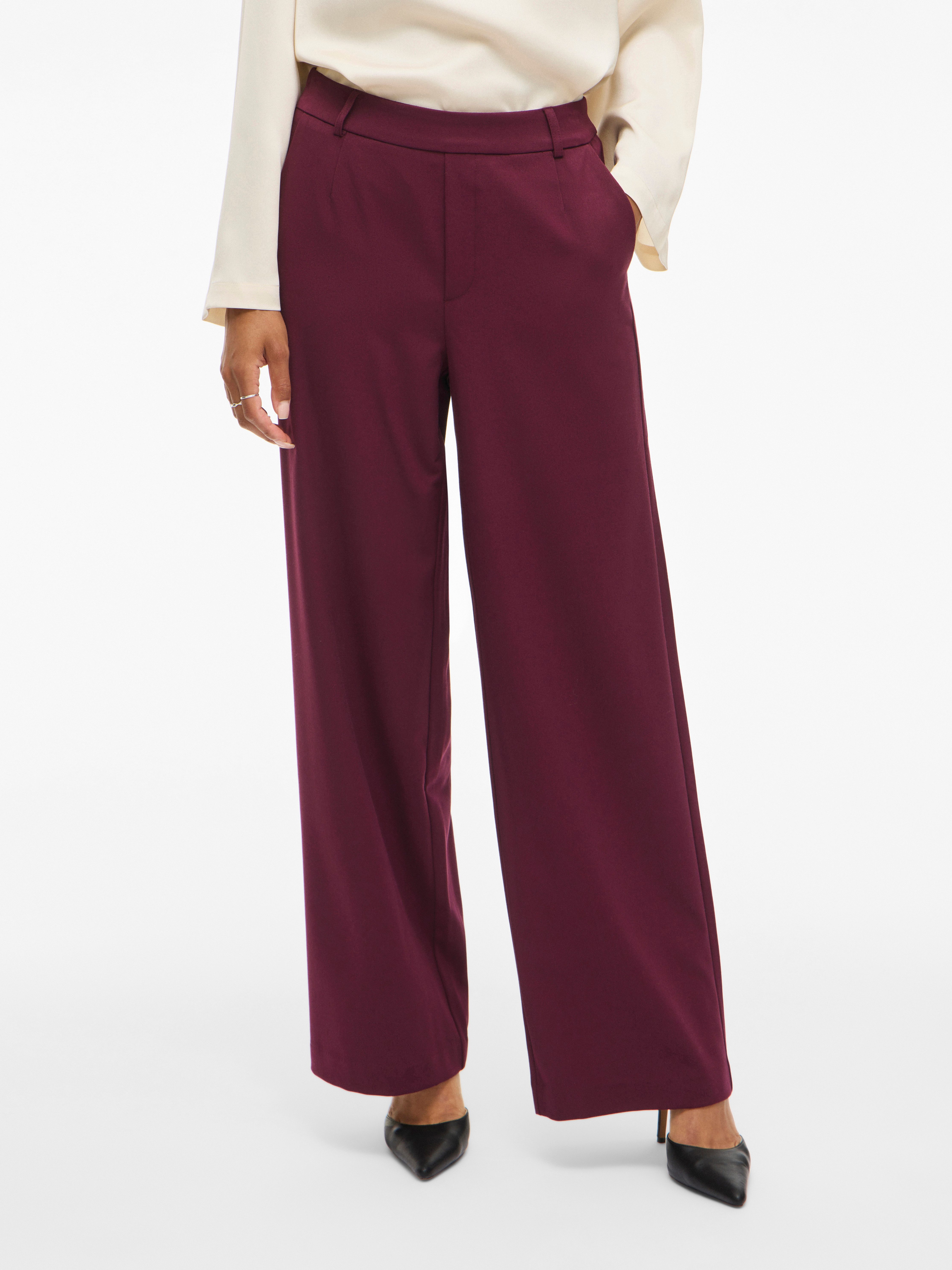 Vila Anzughose VIVARONE HW WIDE PANT günstig online kaufen