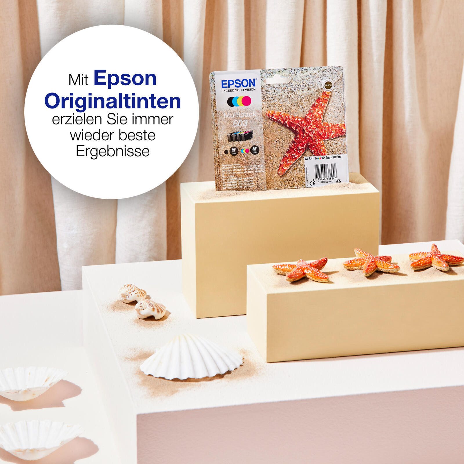 Epson Epson 603 Seestern Druckerpatrone schwarz Tintenpatrone