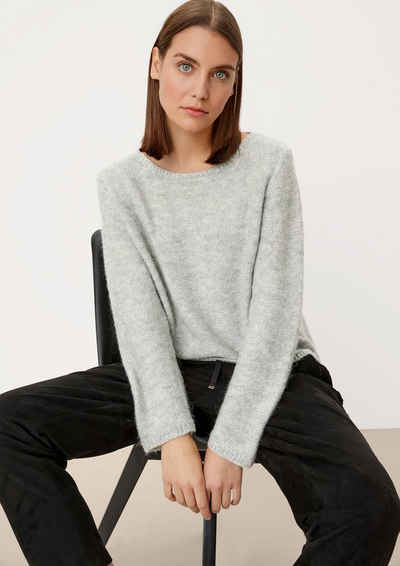 s.Oliver BLACK LABEL Damen Sweatshirt mit Metallic-Akzenten
