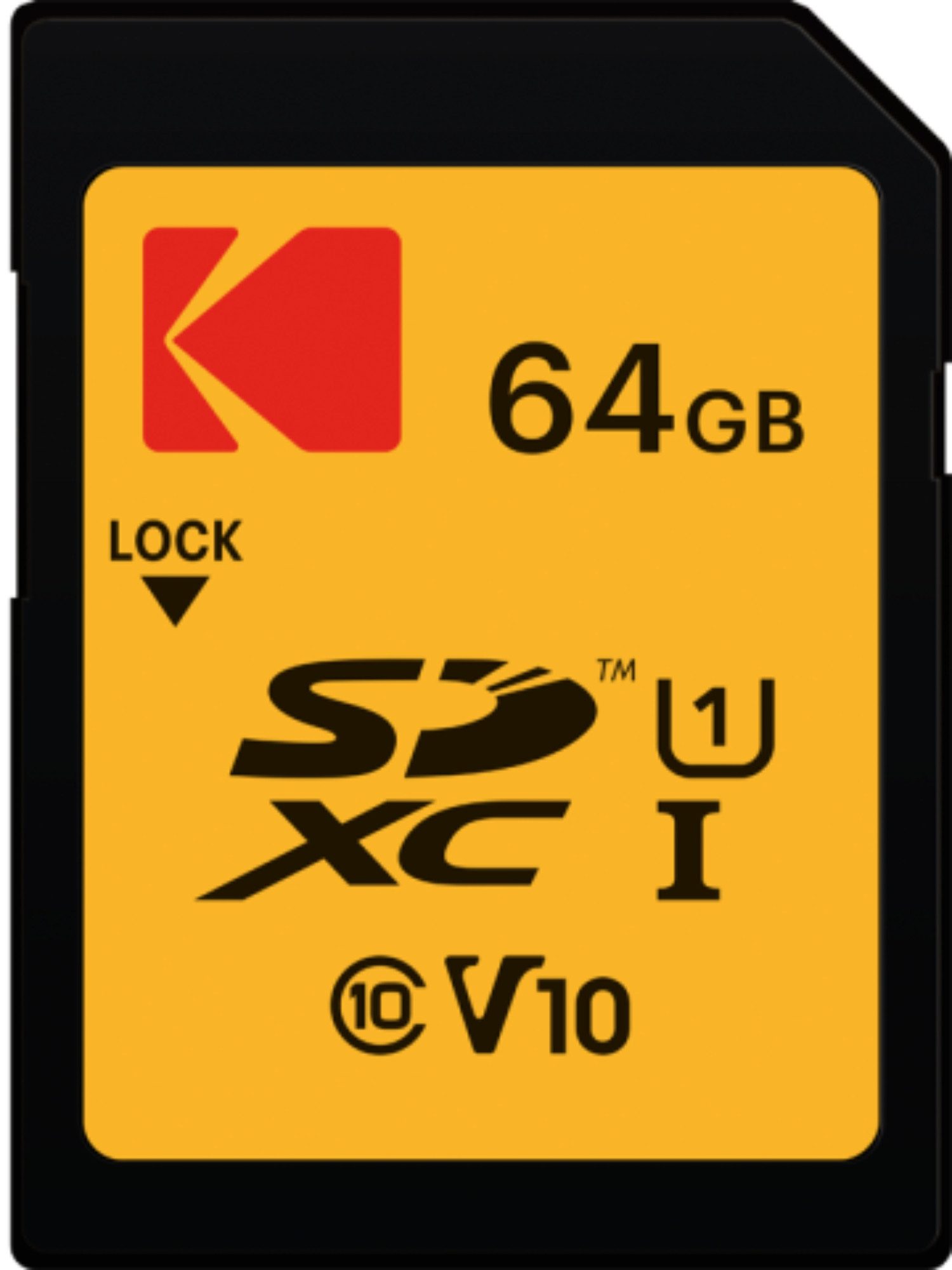 Kodak Kodak SD-Karte Speicherkarte 64 GB Premium Performance Speicherkarte (64 GB SD-Karte GB)