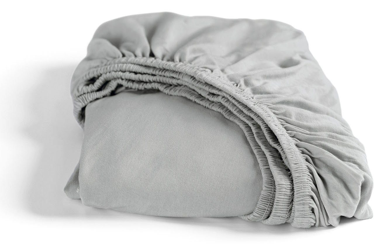 Cinderella Spannbettlaken Doppeljersey, Double-Jersey, Gummizug: rundum, (1 günstig online kaufen