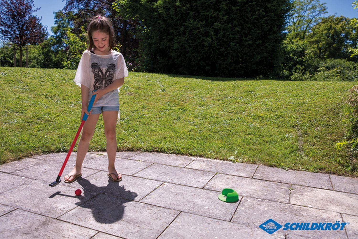 Schildkröt Minigolf-Set Mini Golf Set, Garten Golf Minigolf Outdoor