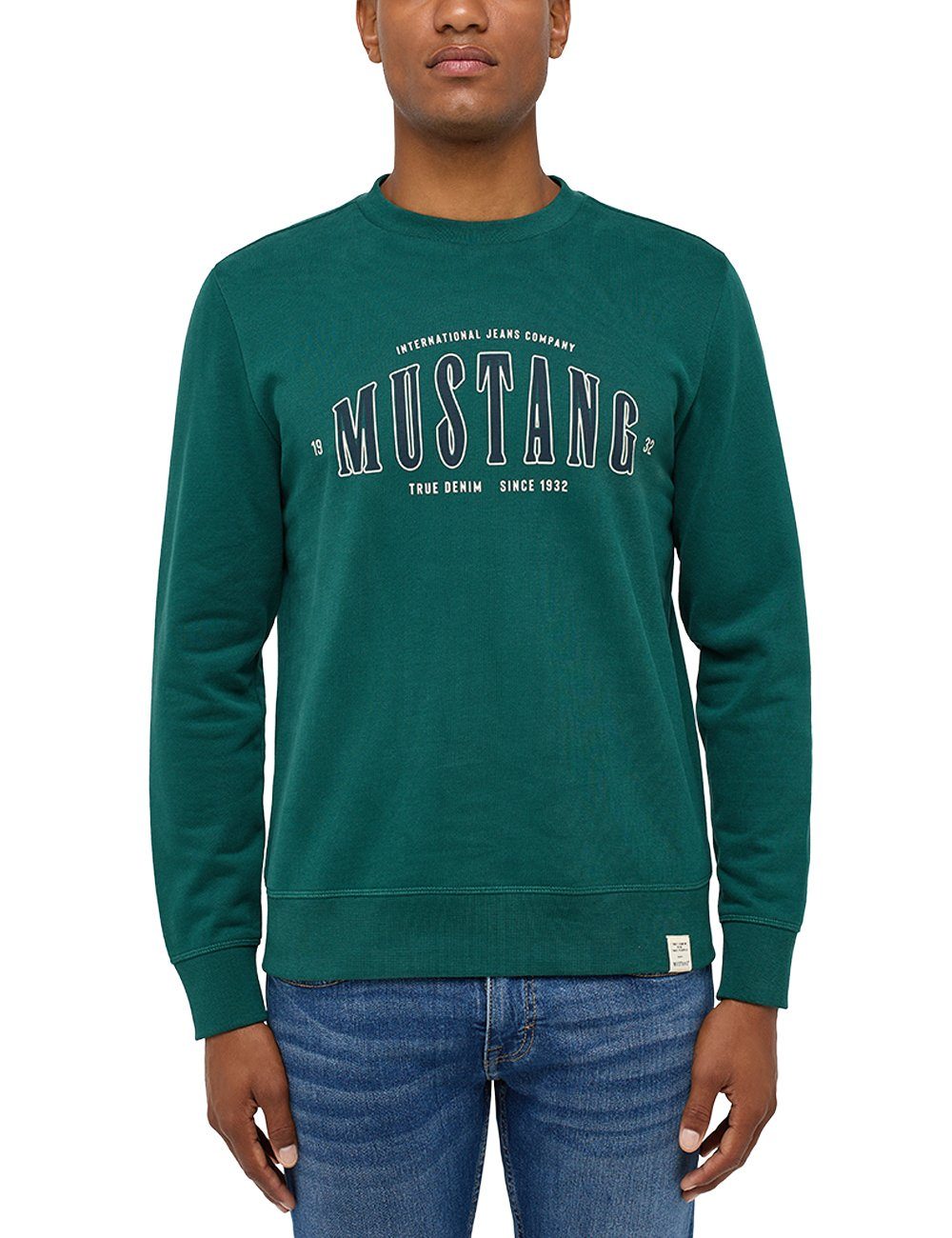 Sweatshirt tanne MUSTANG Crewneck Ben