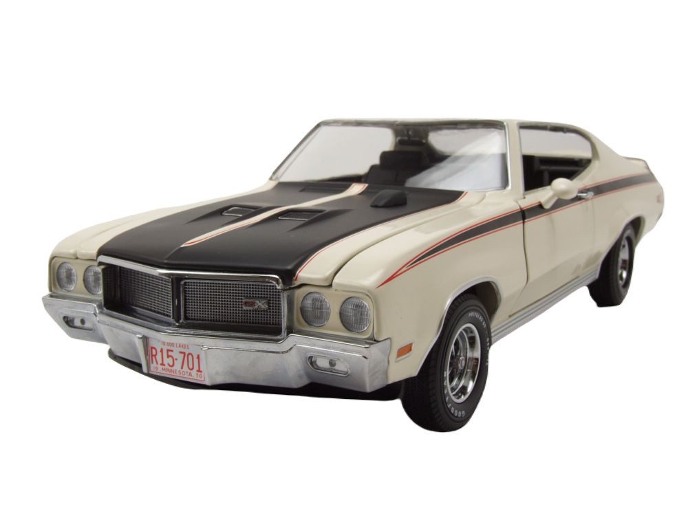 Sun Star Modellauto Buick GSX 1970 weiß, Maßstab 1:18