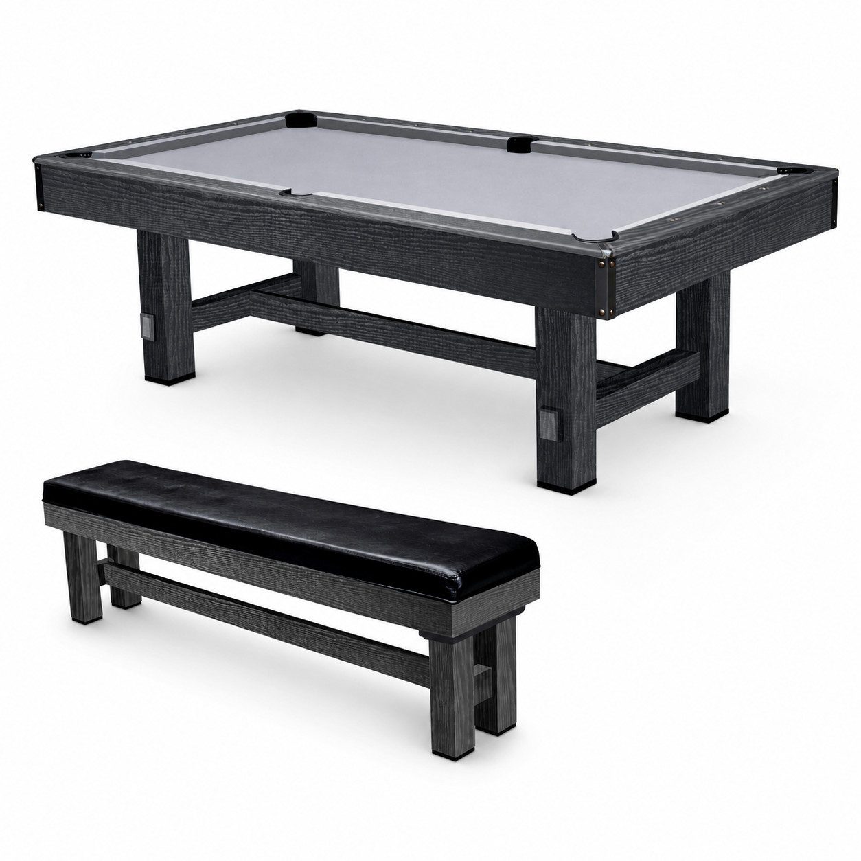 John West Billardtisch John West Pool Billardtisch Dining Pro 8ft Komplettpaket