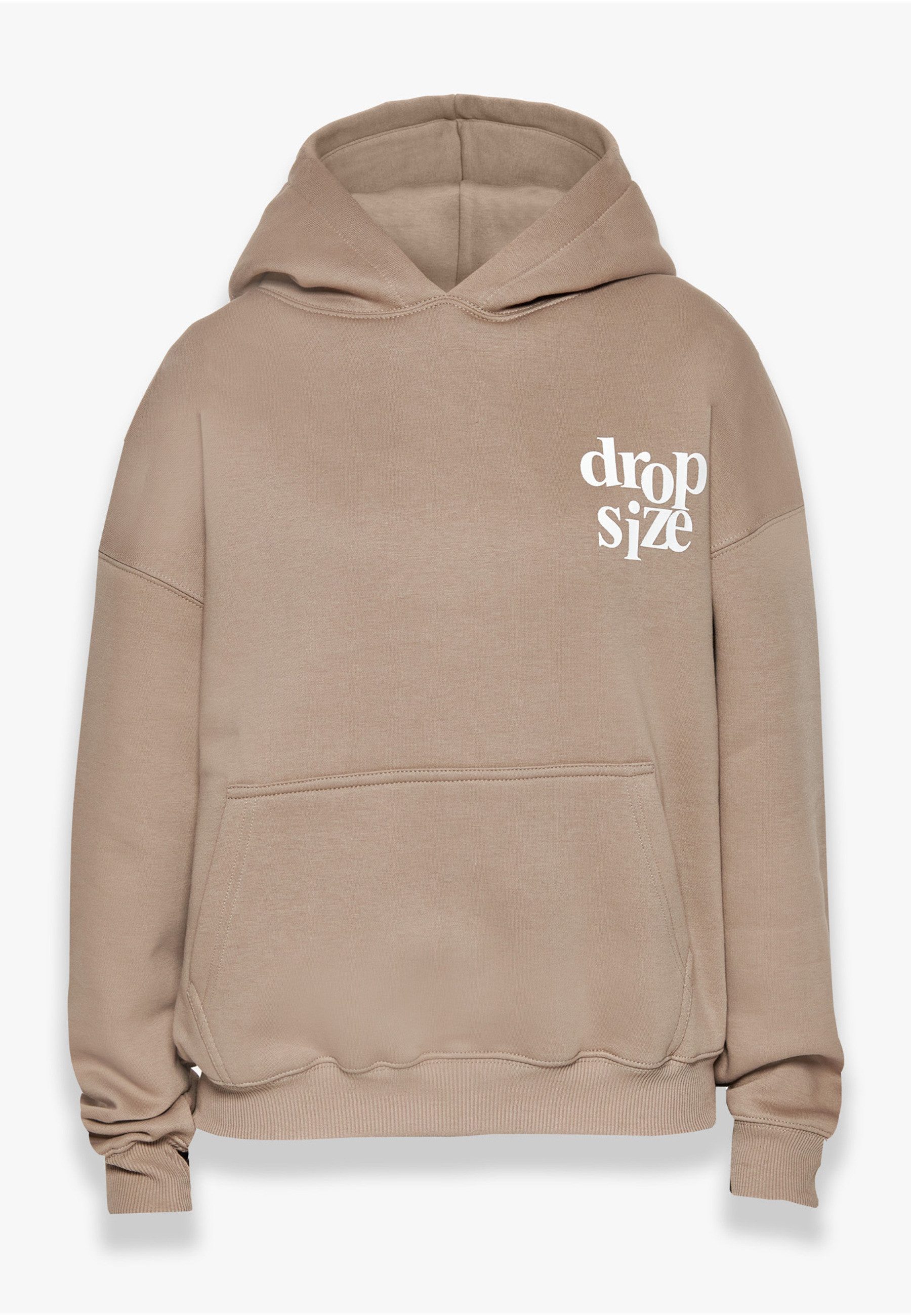 Kapuzenpullover Dropsize Damen Dropsize Heavy Oversize LadieSLetterSHoodie
