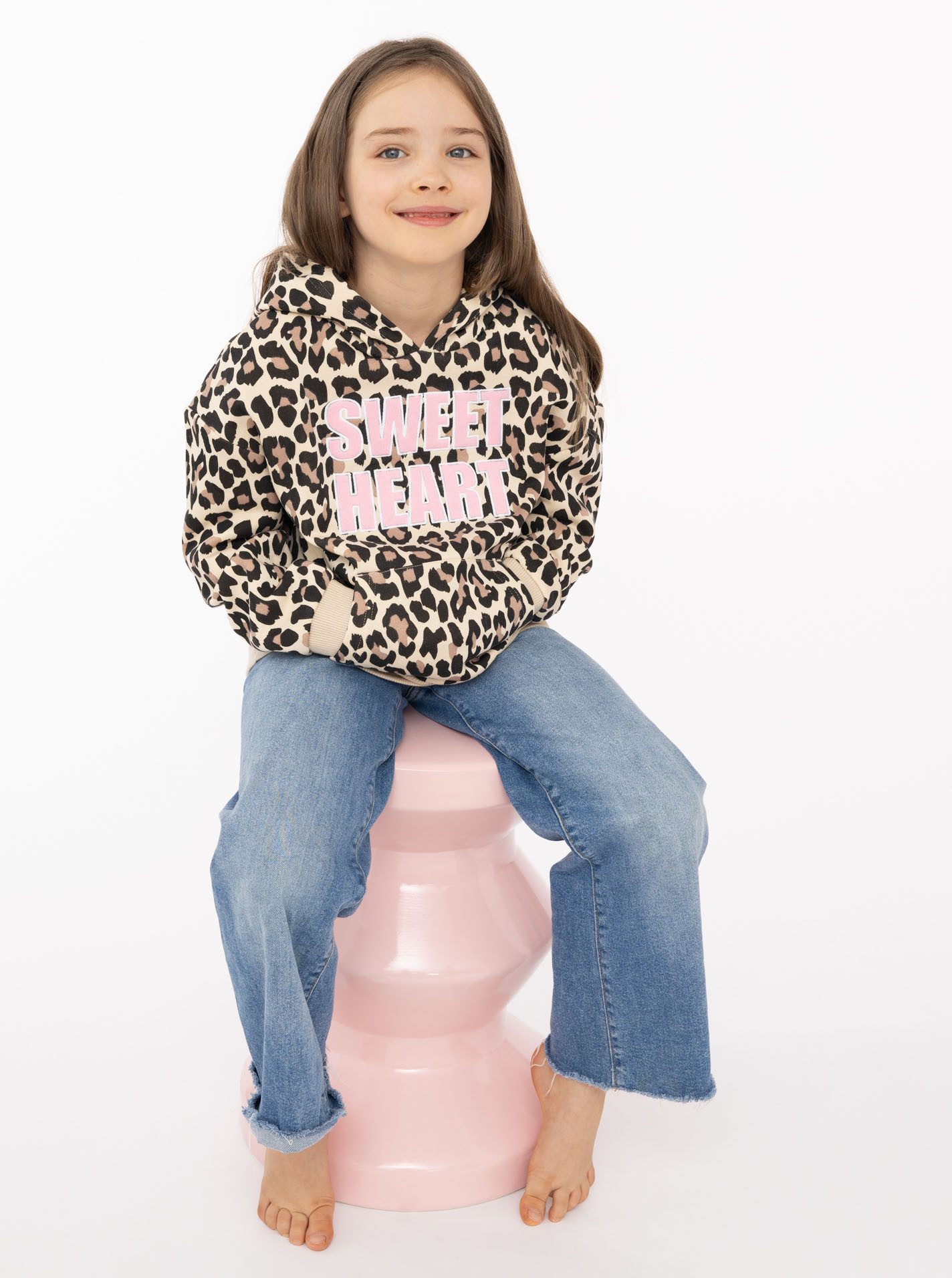 Hoodie "Sweet Heart Leo"