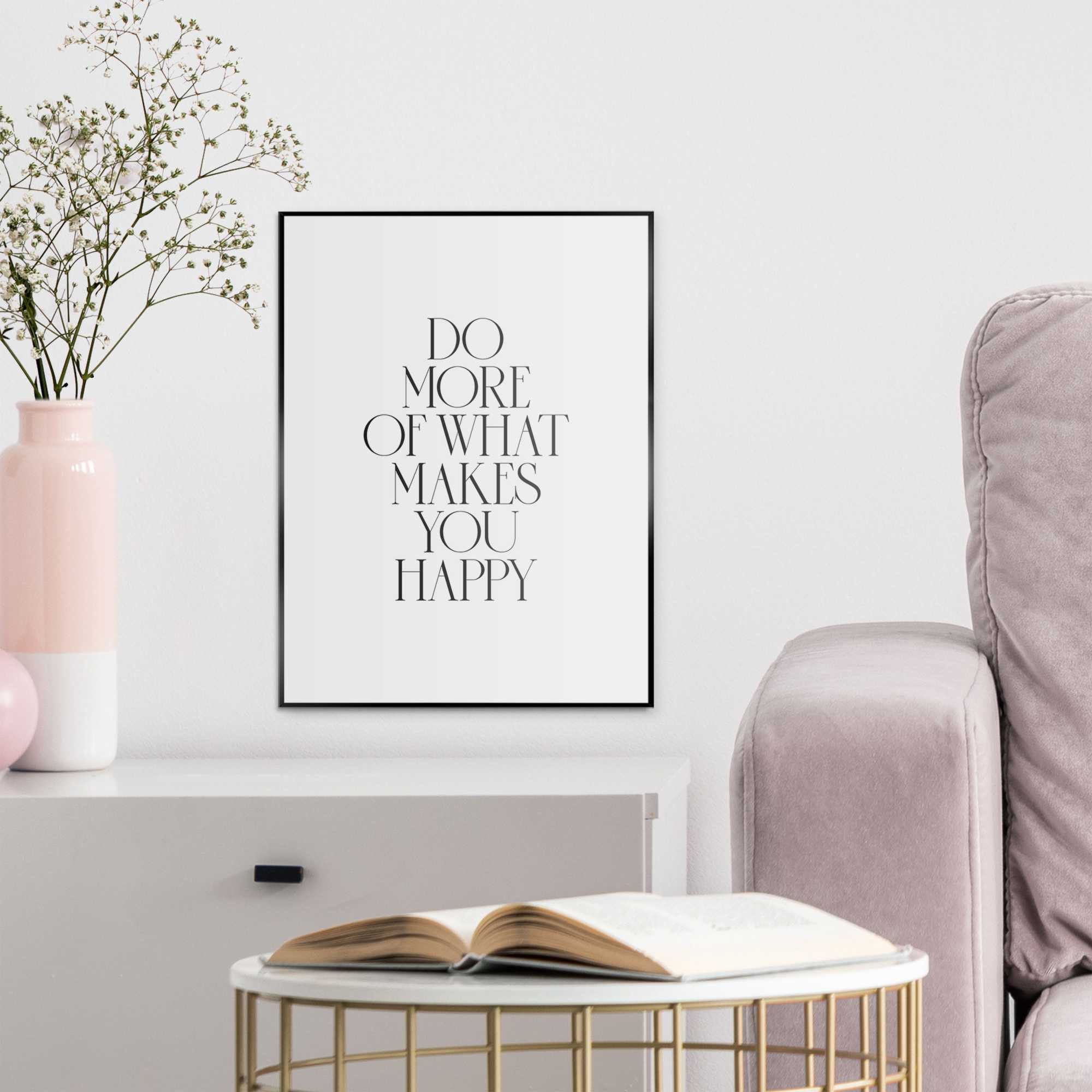 Reinders! Bild mit Rahmen More Happiness günstig online kaufen