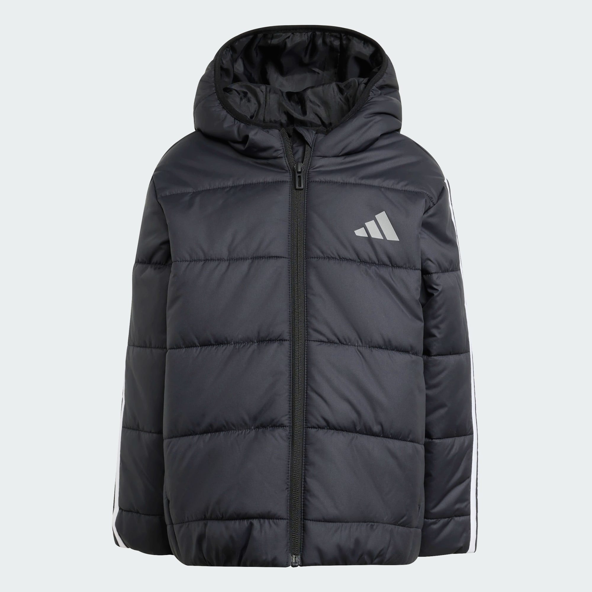 adidas Sportswear Hybridjacke ESSENTIALS 3-STREIFEN GEFÜTTERTE KINDERJACKE (1-St)