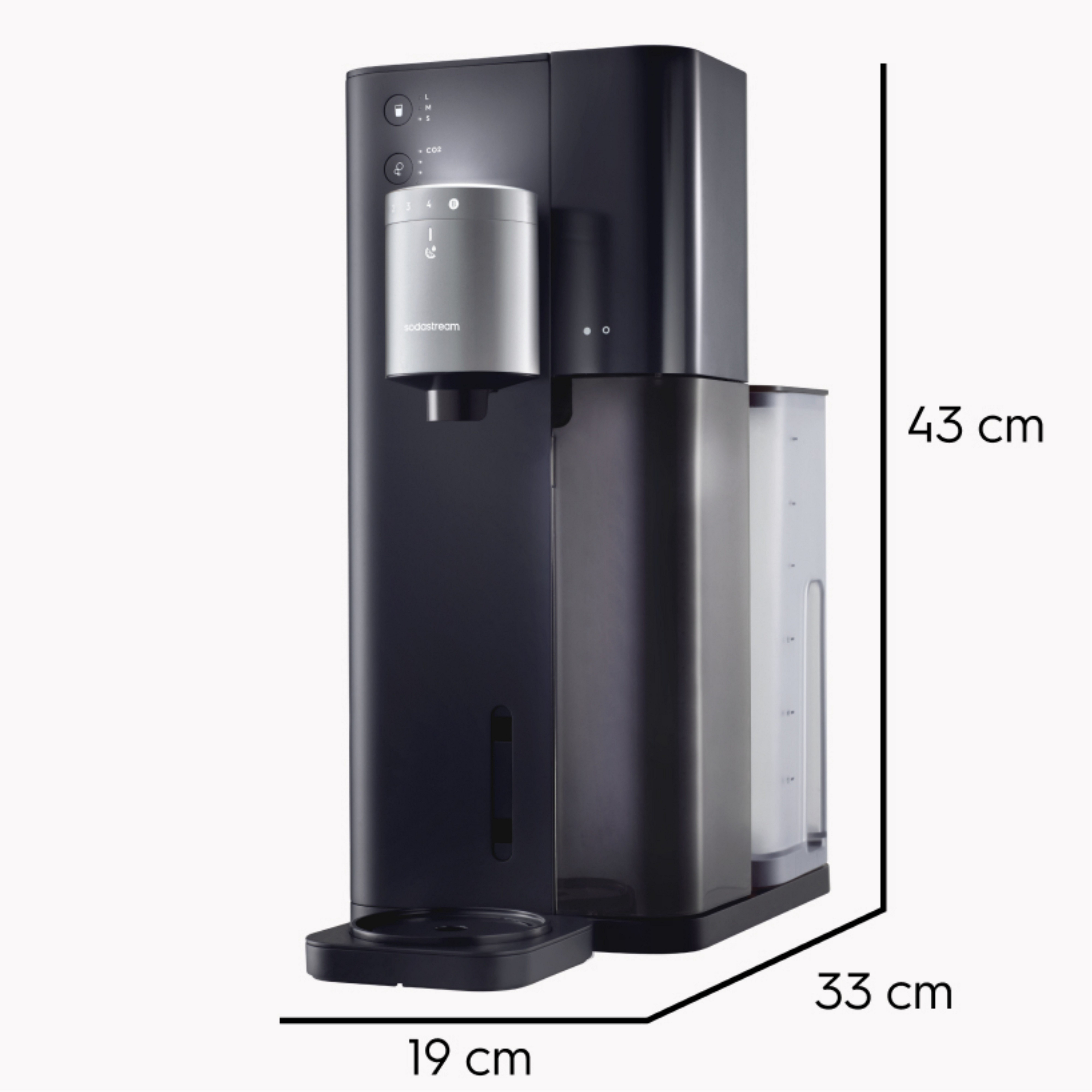 SodaStream Wassersprudler Ultimate Multi-Drink Wassersprudler, Standard Pack, (Set, 5-tlg), Für Wasser und weitere Getränke, 2 Flavor-Kappen inklusive – Bild 3 von 3