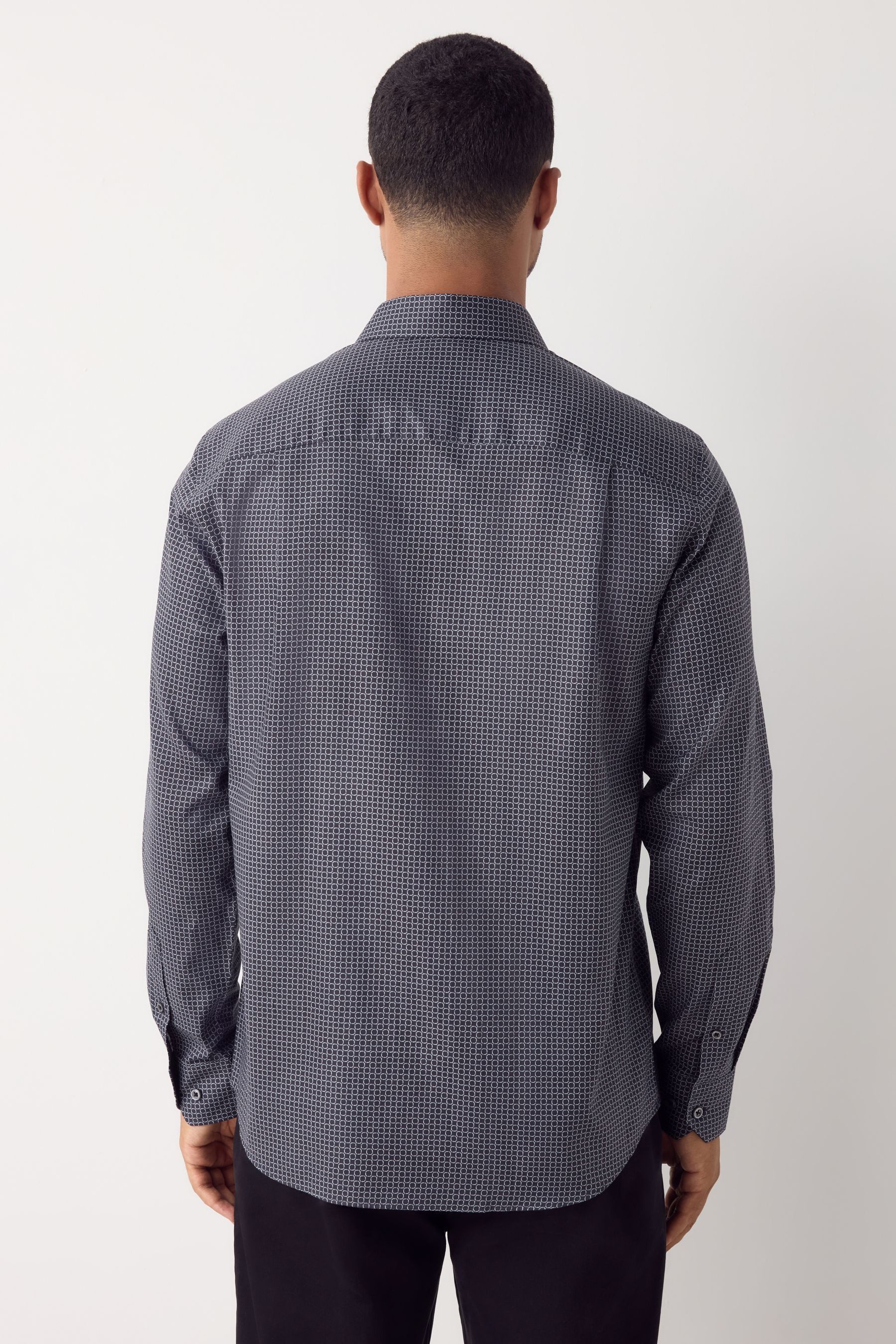 Next Langarmhemd Regular Fit Langarmhemd mit günstig online kaufen