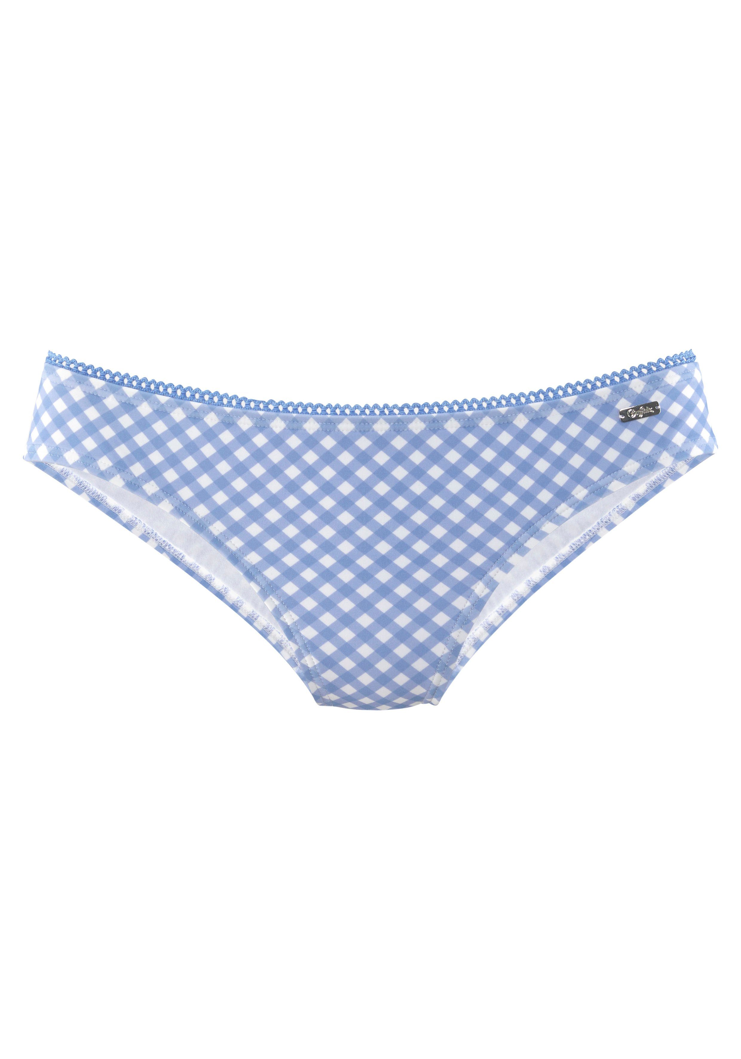 Buffalo Bikini-Hose Karo mit Zierborte – Bild 2 von 5