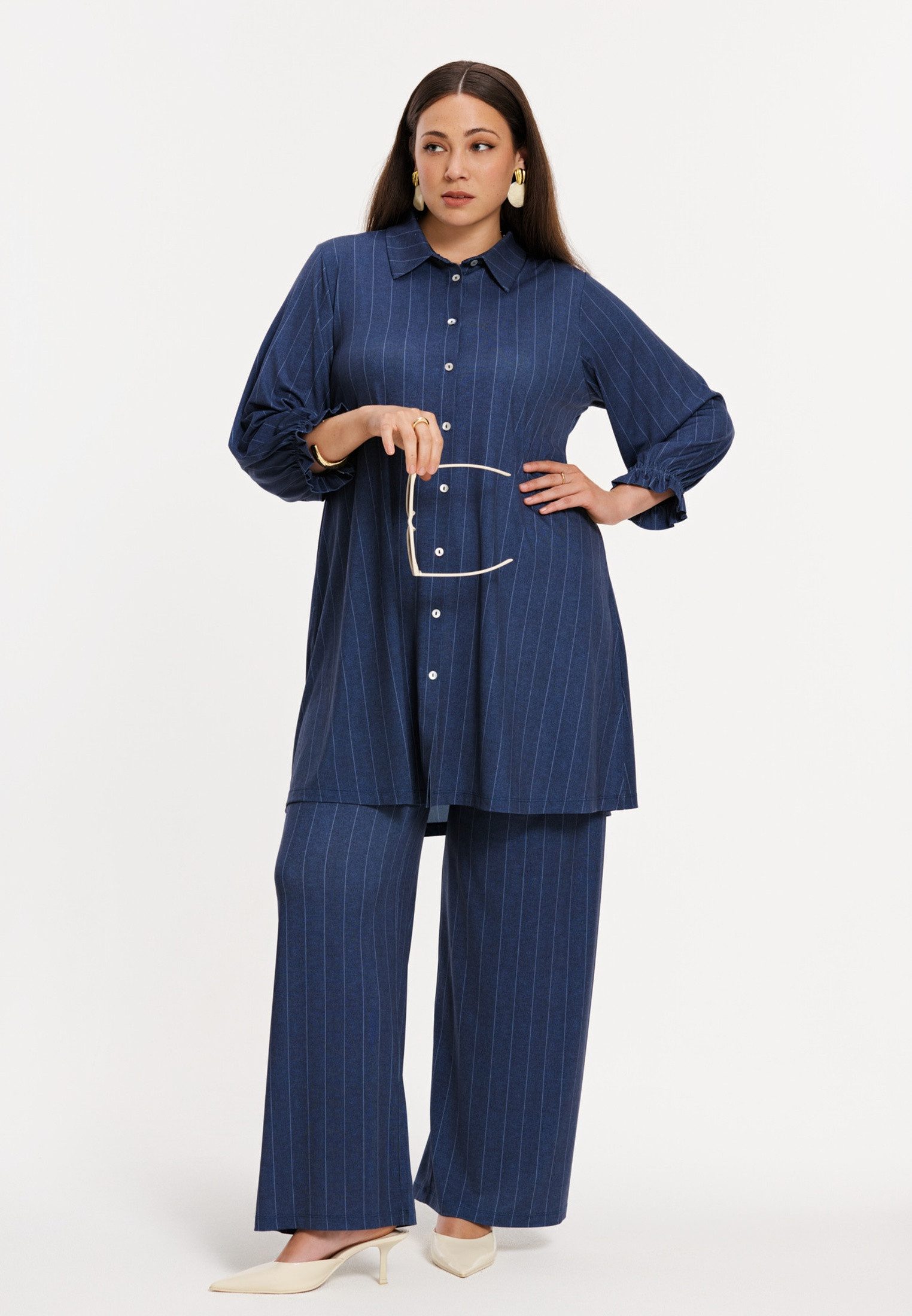 YOEK Blusentop Damen Bluse mit Druck günstig online kaufen
