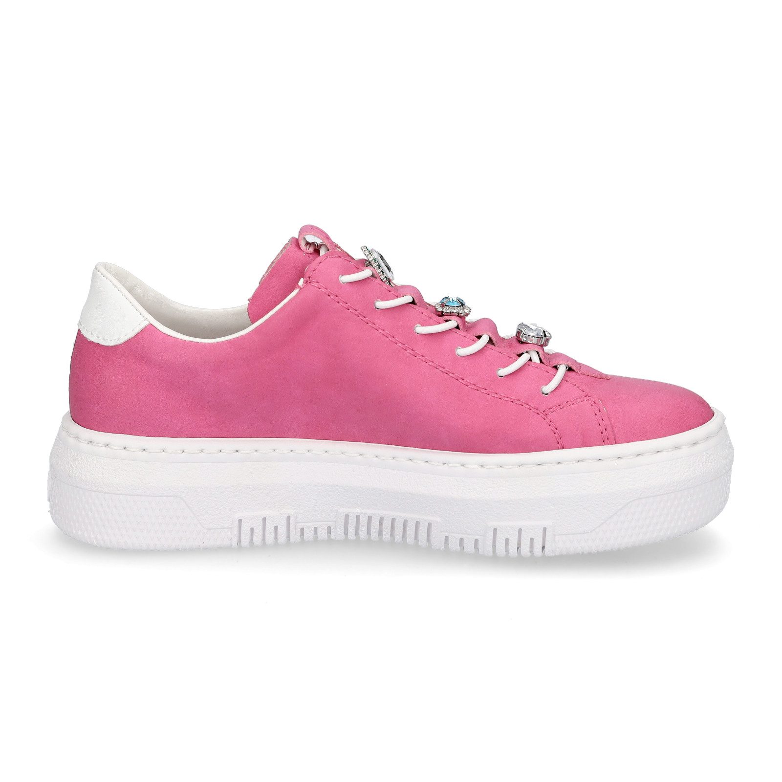 Rieker Rieker Damen Plateau Sneaker pink Sneaker
